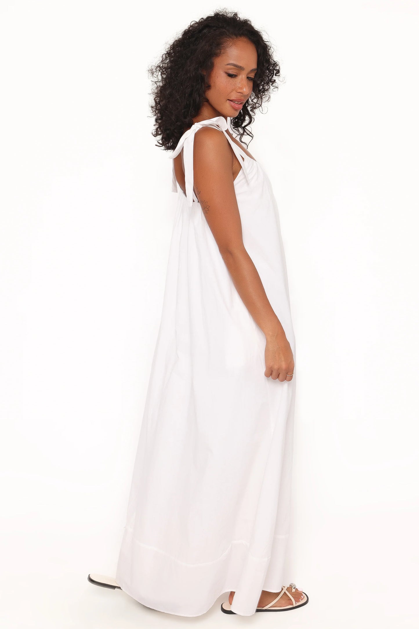 Amber Maxi Dress - White