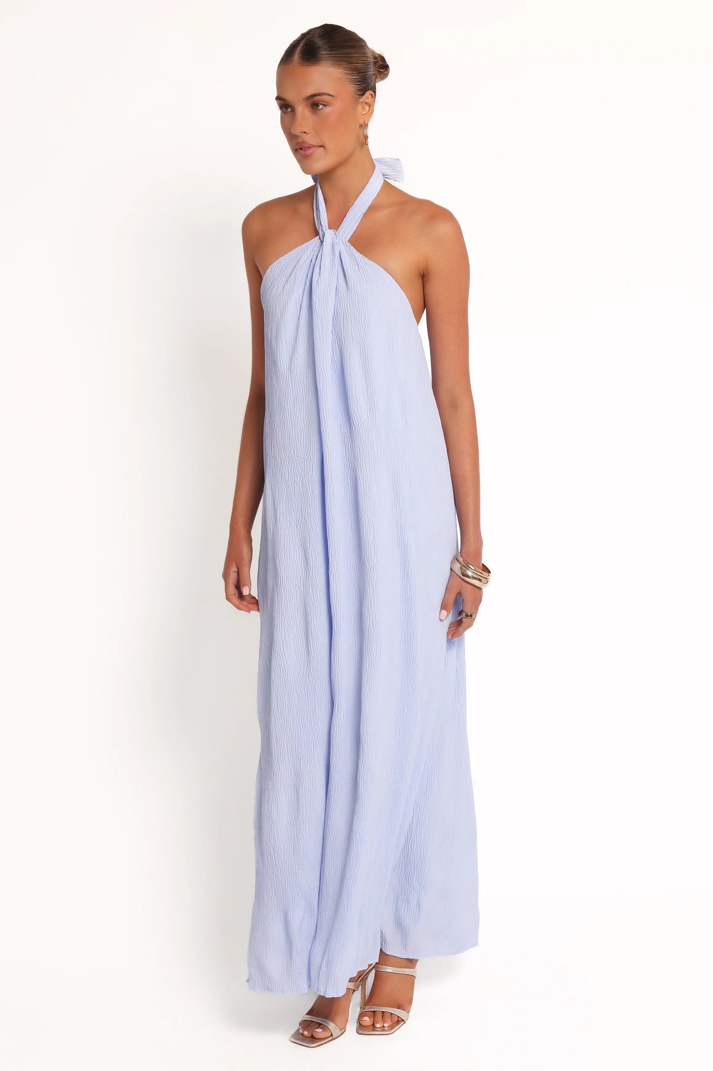 Theophania Maxi Dress - Pale Blue