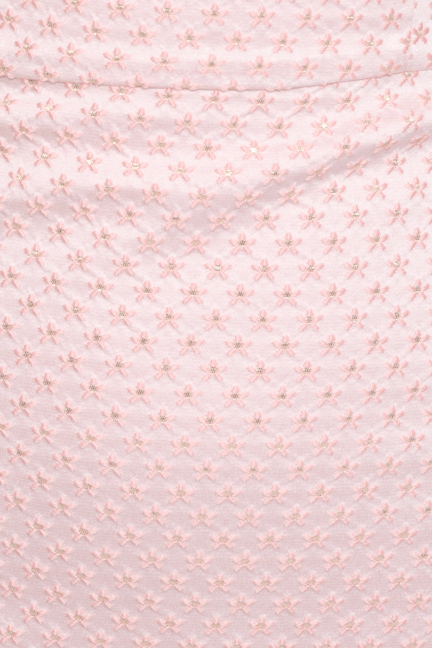 Marlene Mini Dress - Pink Rose Brocade