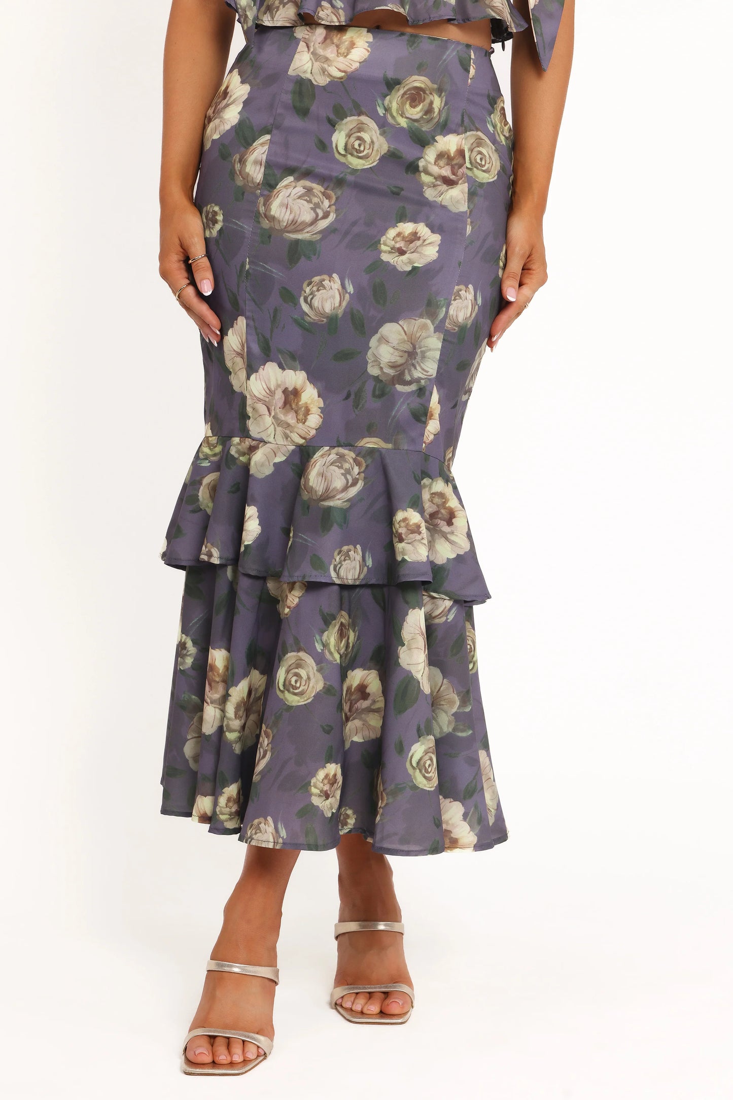 Luna Two Piece Set - Lavender Floral