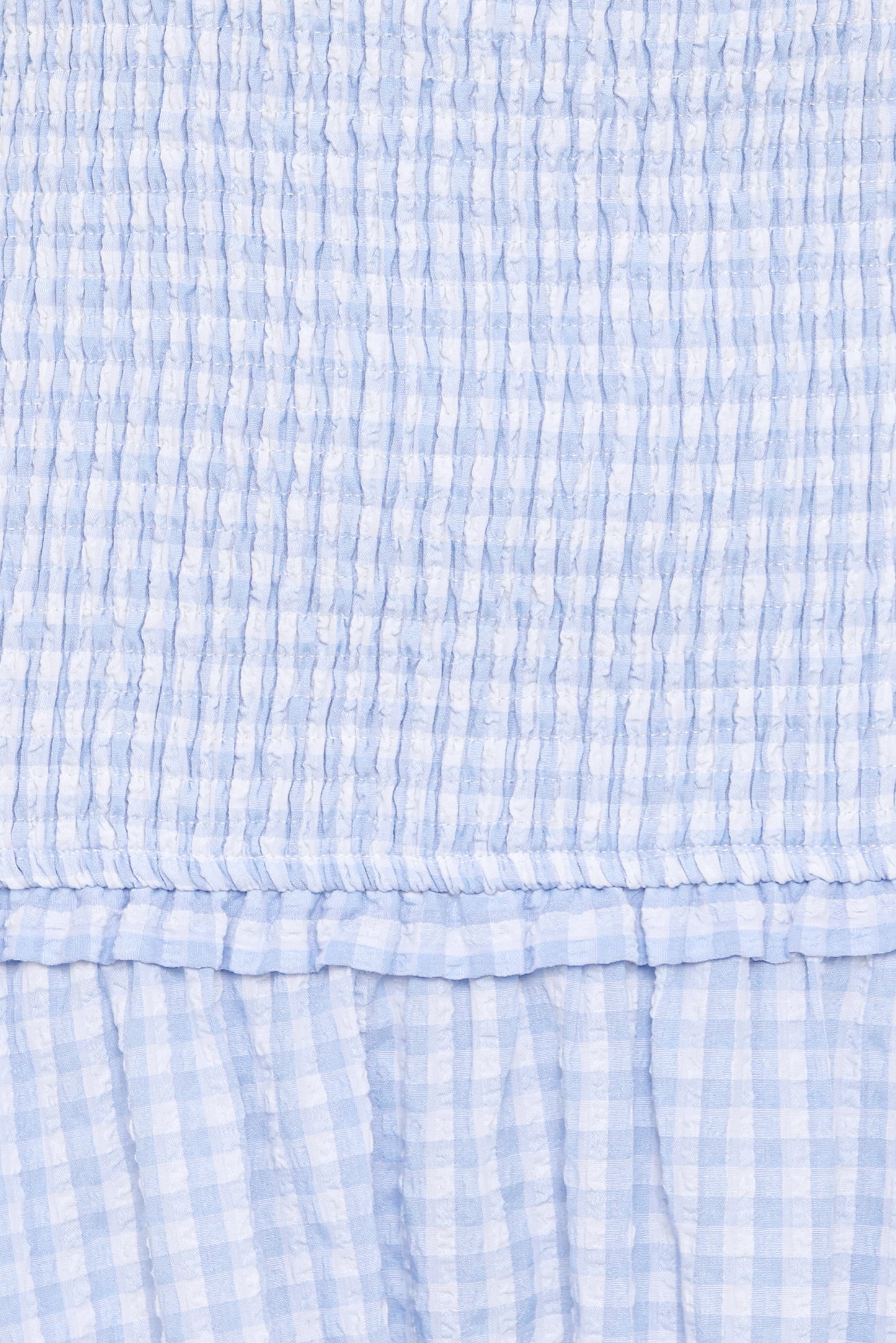 Parkway Maxi Dress - Blue Gingham