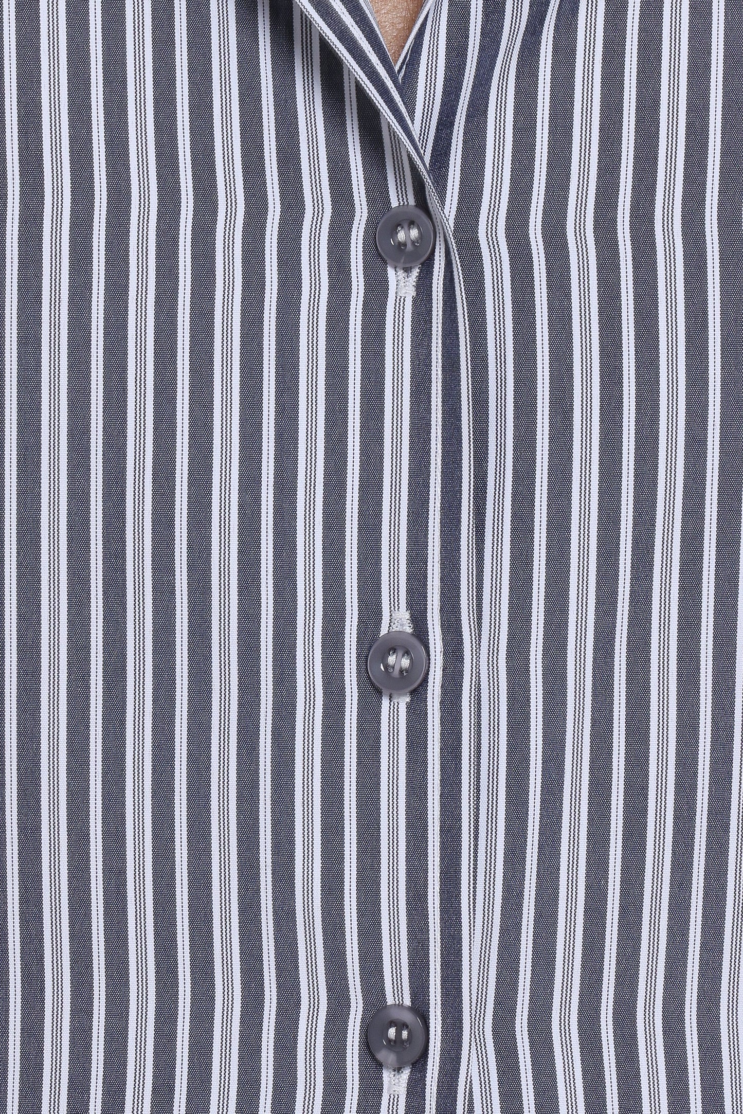 Melanie Pant Set - Charcoal Stripe