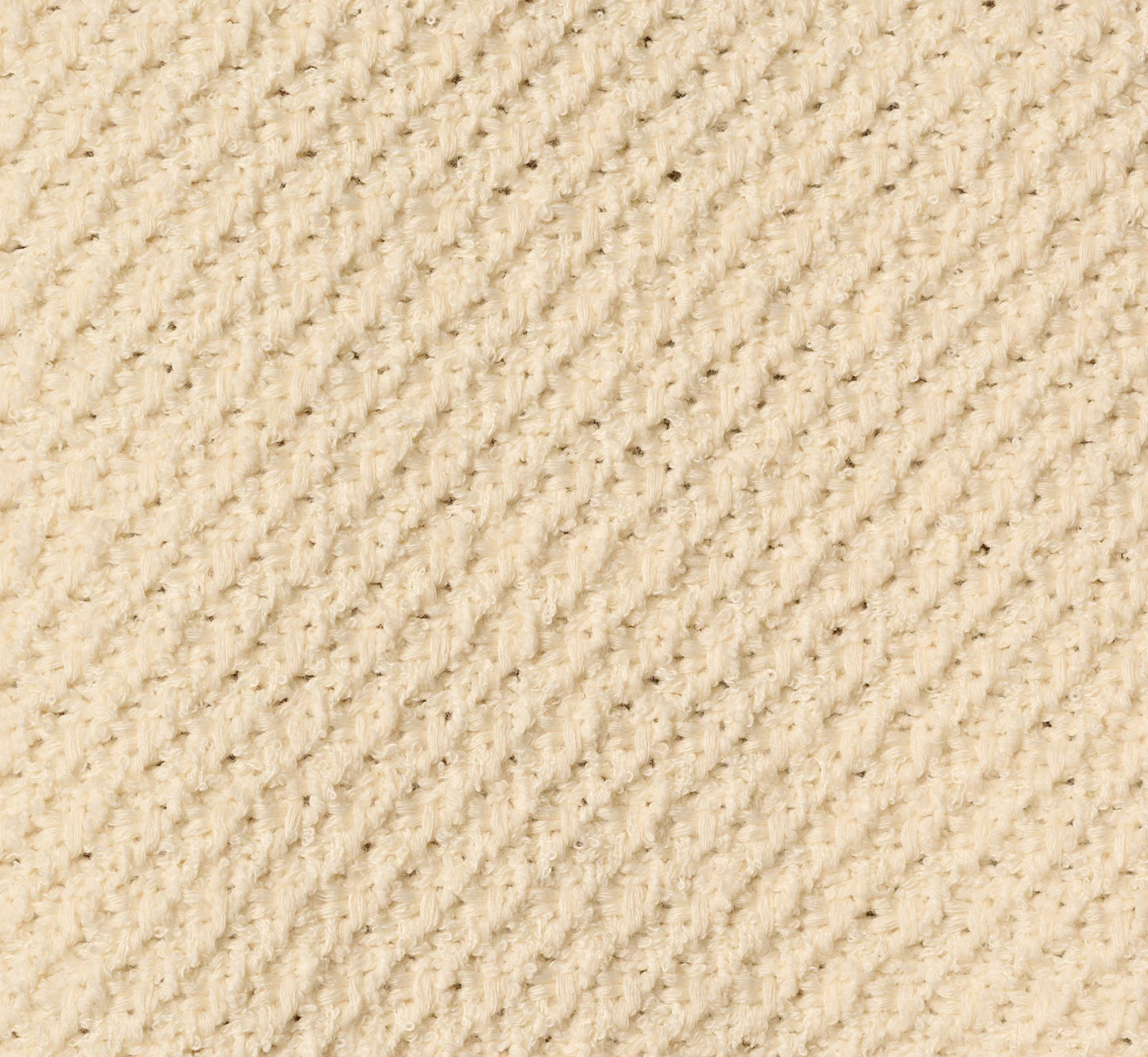 Short Sleeve Textured Knit Raglan Fringe Sweater In Cream