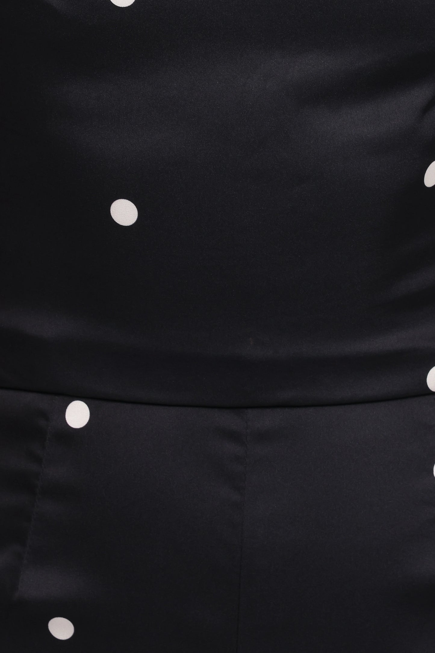 Bentley Halterneck Jumpsuit - Black Polka Dot