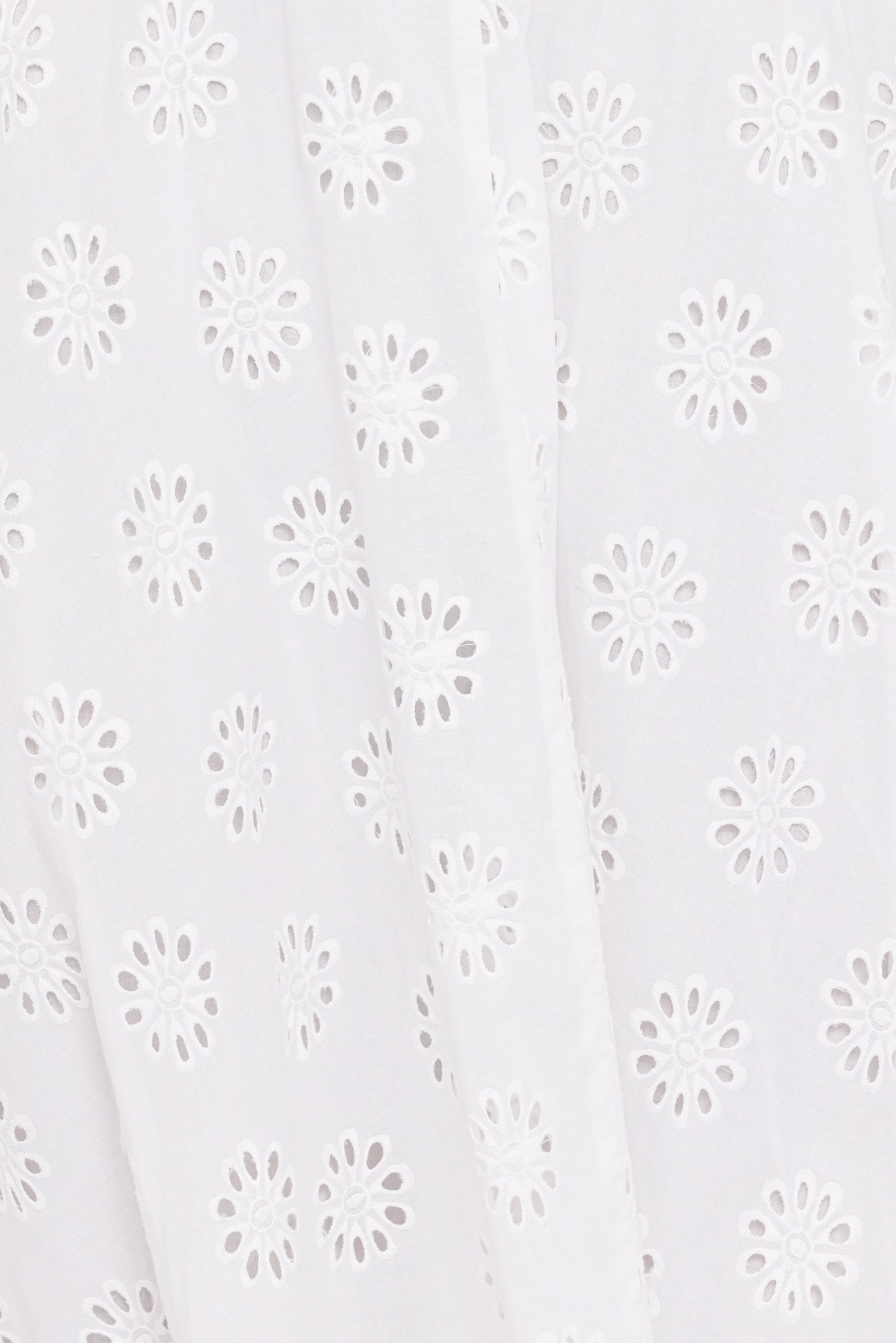 Varia Eyelet Maxi Skirt - White