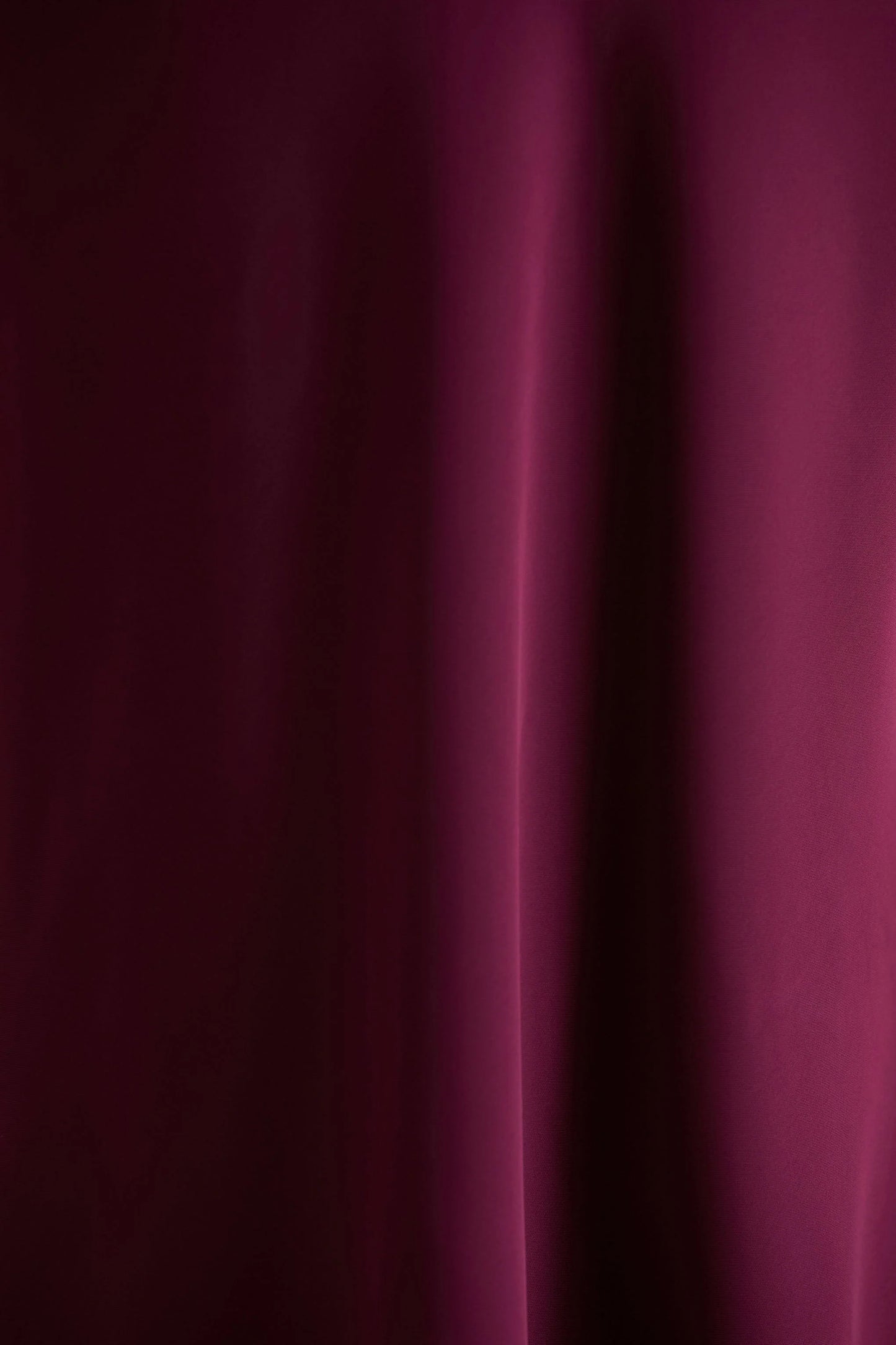 Celina Burgundy Satin High-Neck Maxi Dress