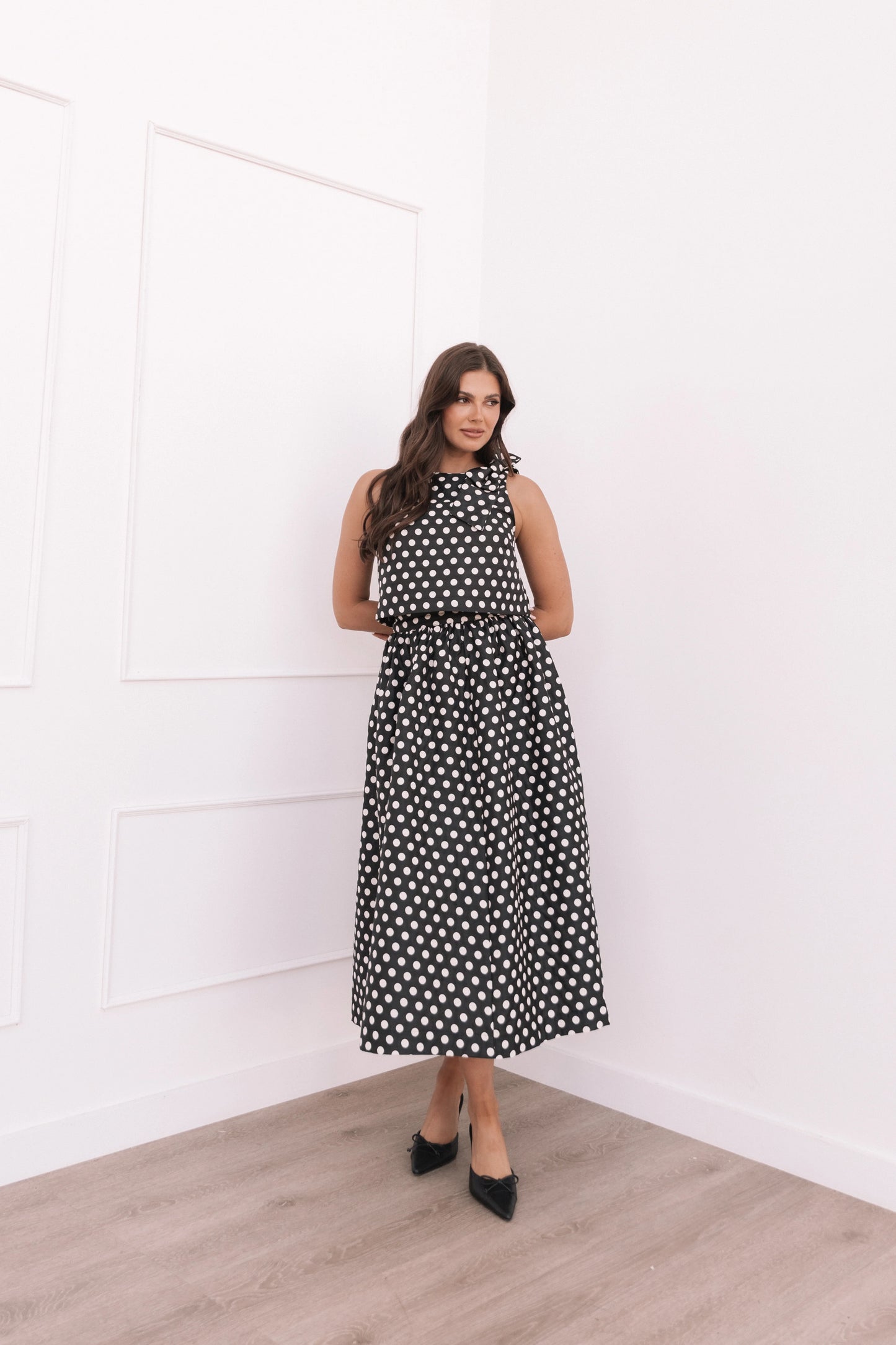 Rhea Two Piece Set - Black
