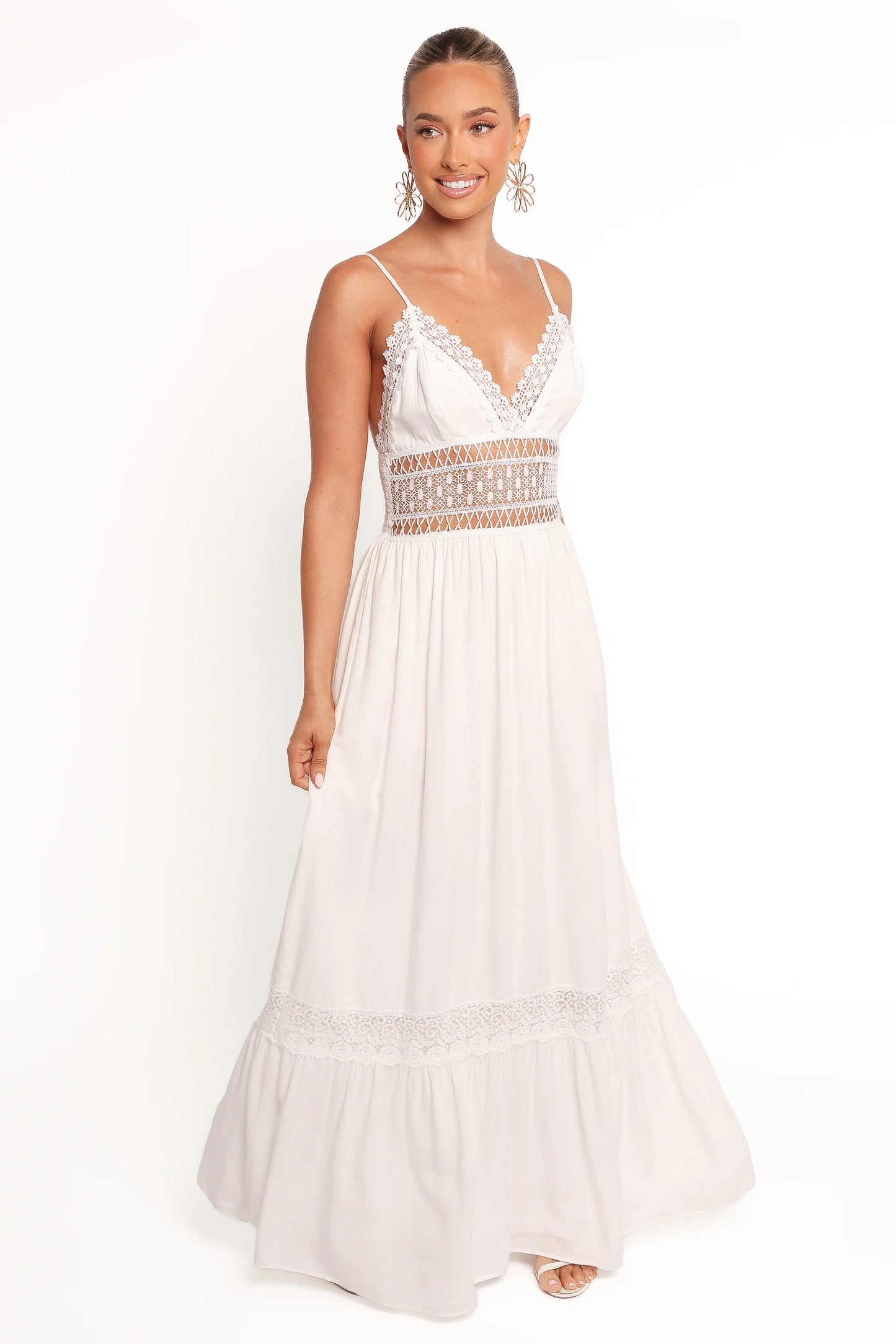 Kiran Maxi Dress - White