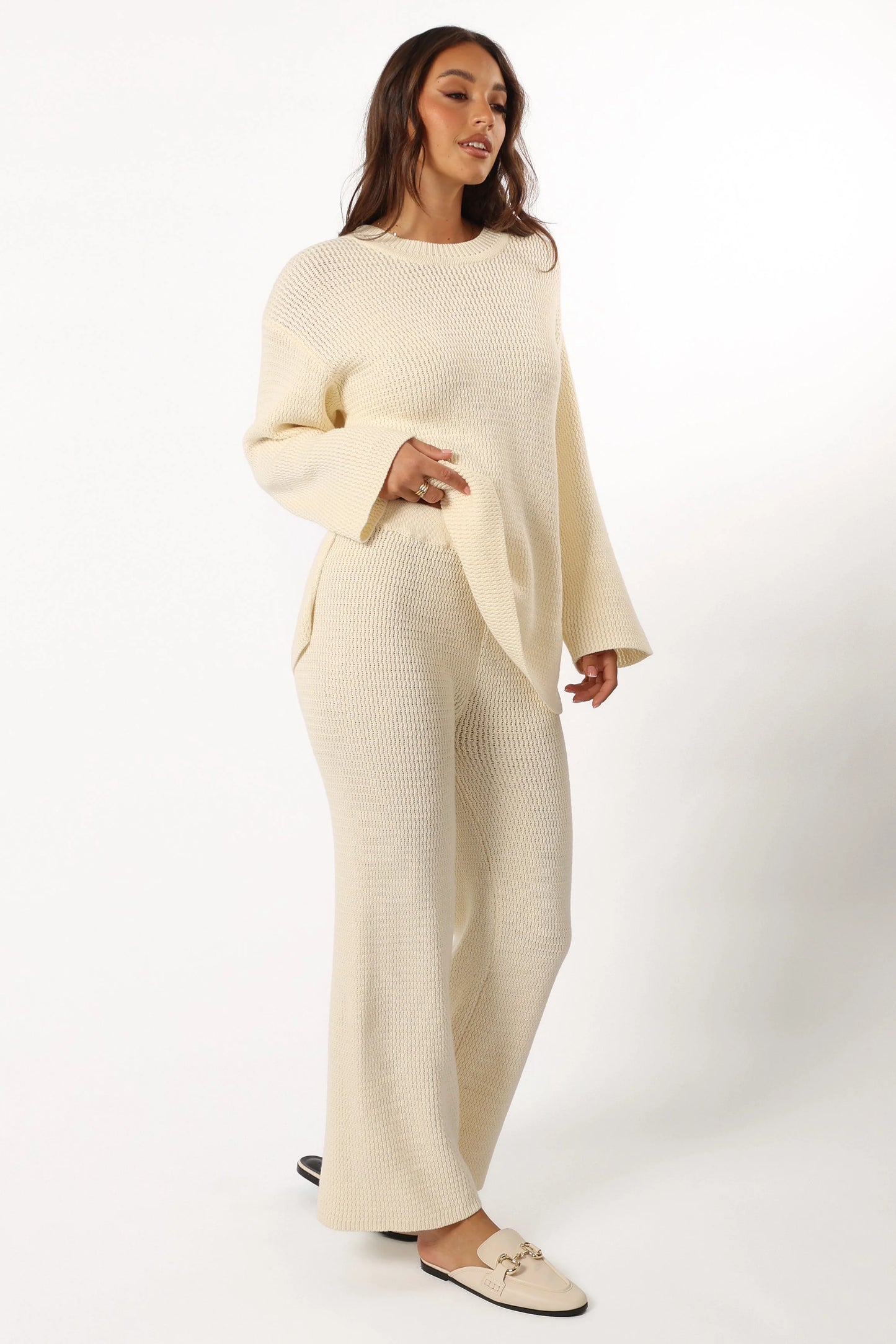 McKinley Knit Pant - Cream