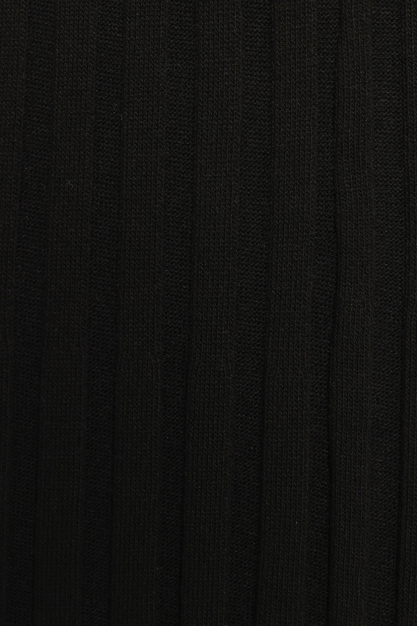 Carson Knit Midi Skirt - Black
