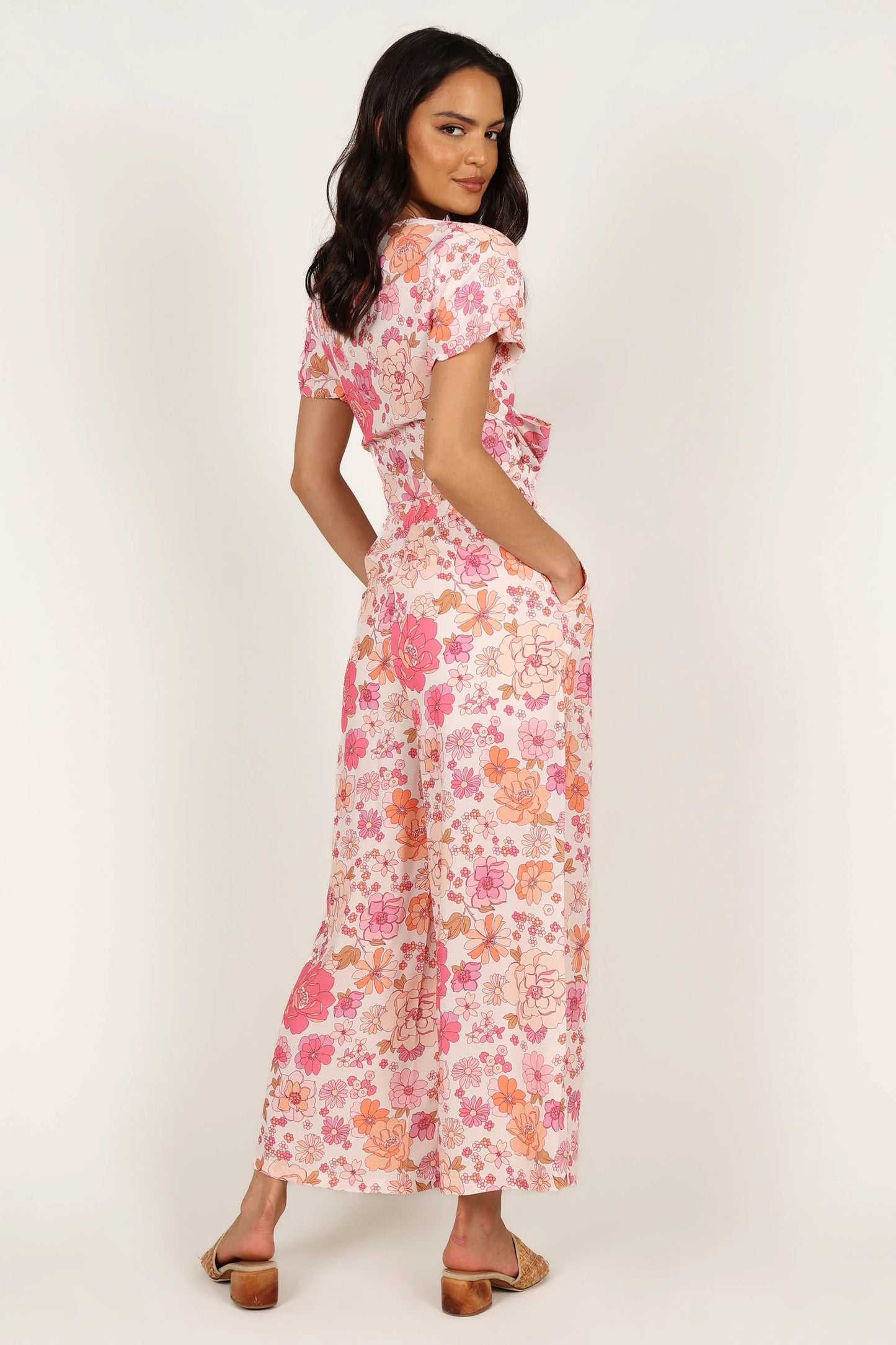 Matilda Top & Pant Set - Pink Floral