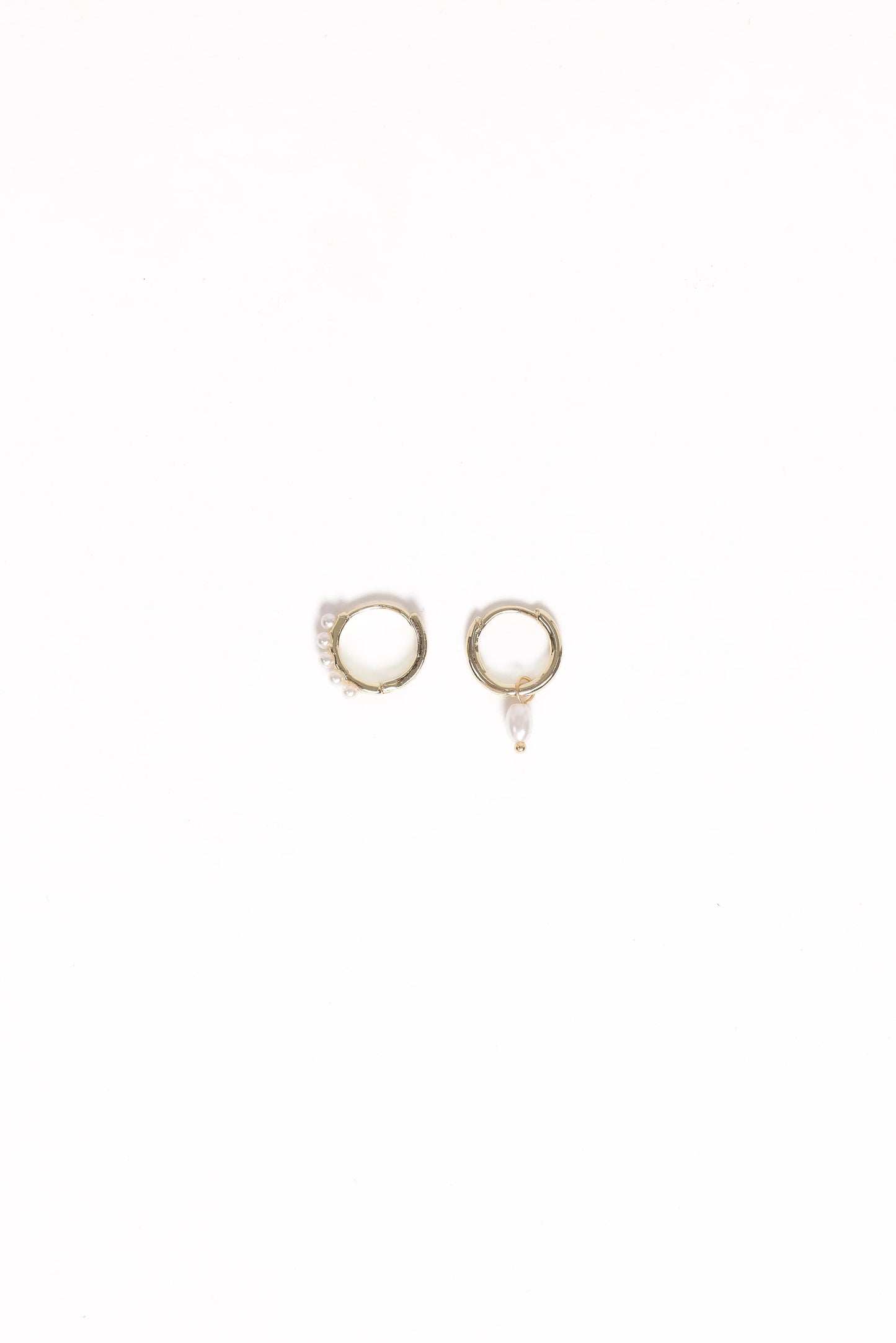 Maracuja Earring Set - Gold/Pearl