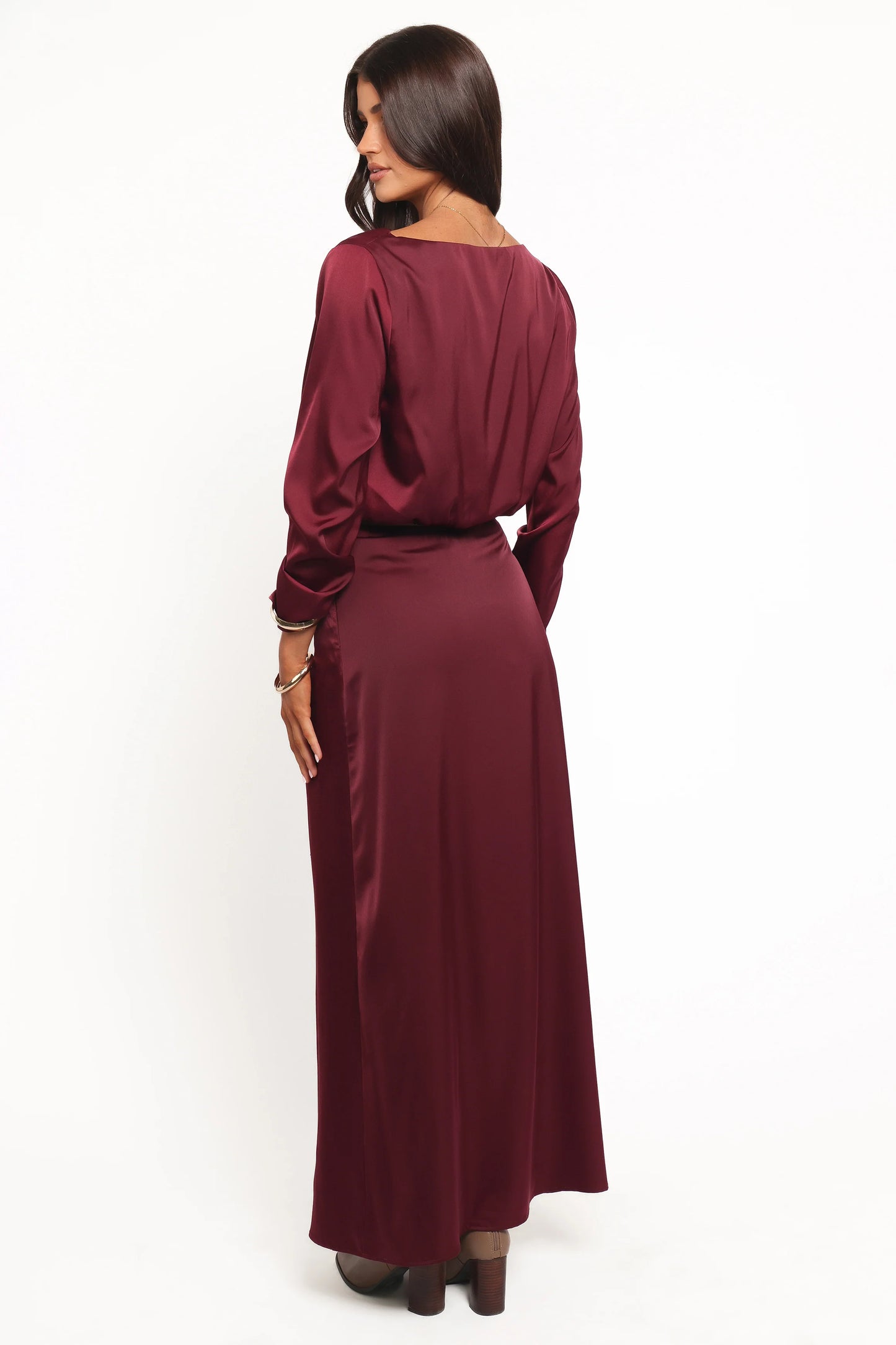 Catherine Skirt Set - Burgundy