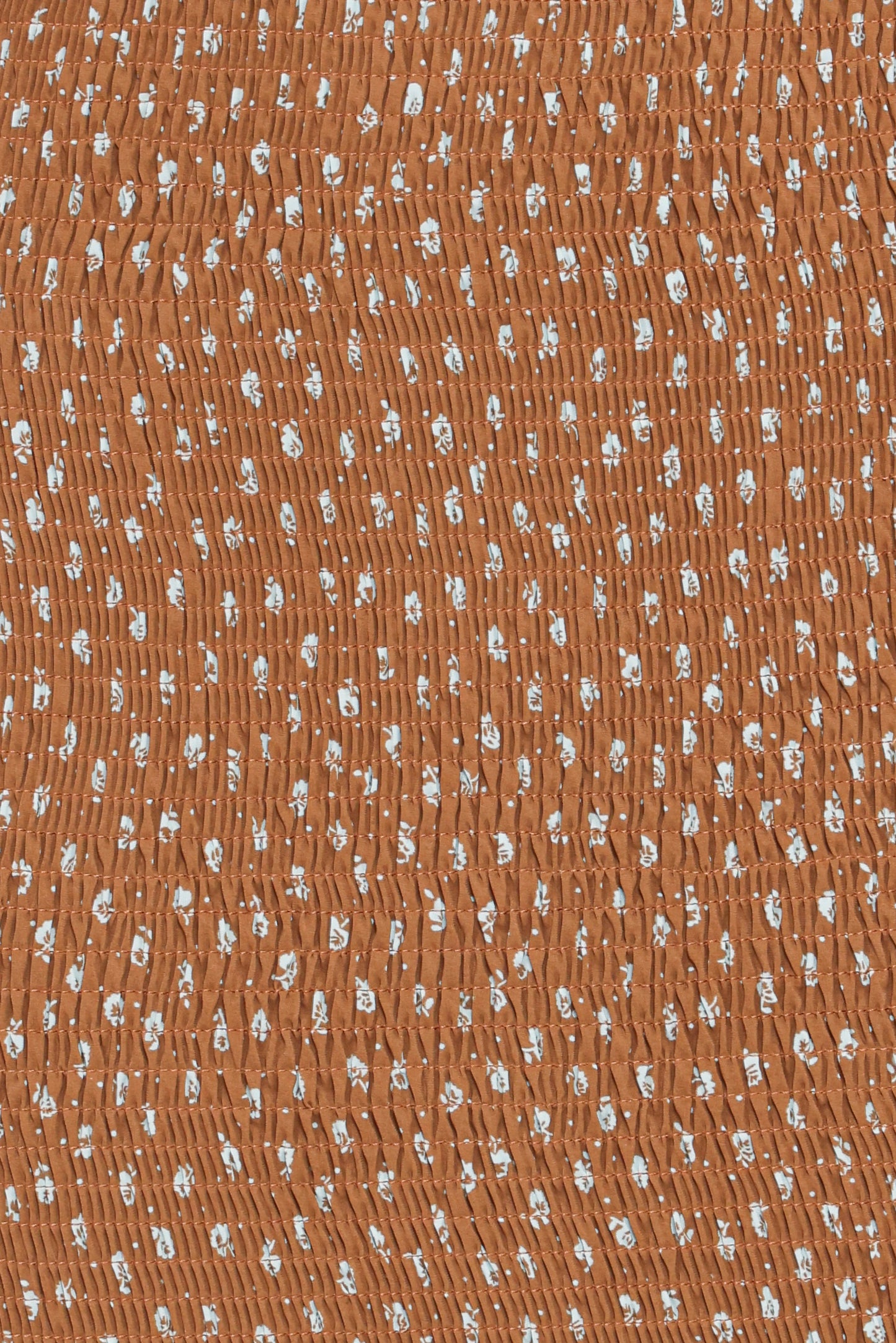 Sara Midi Dress - Brown Floral
