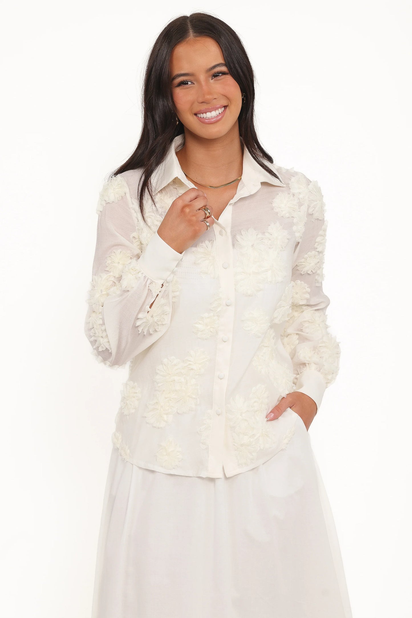 Cliona Shirt - Cream