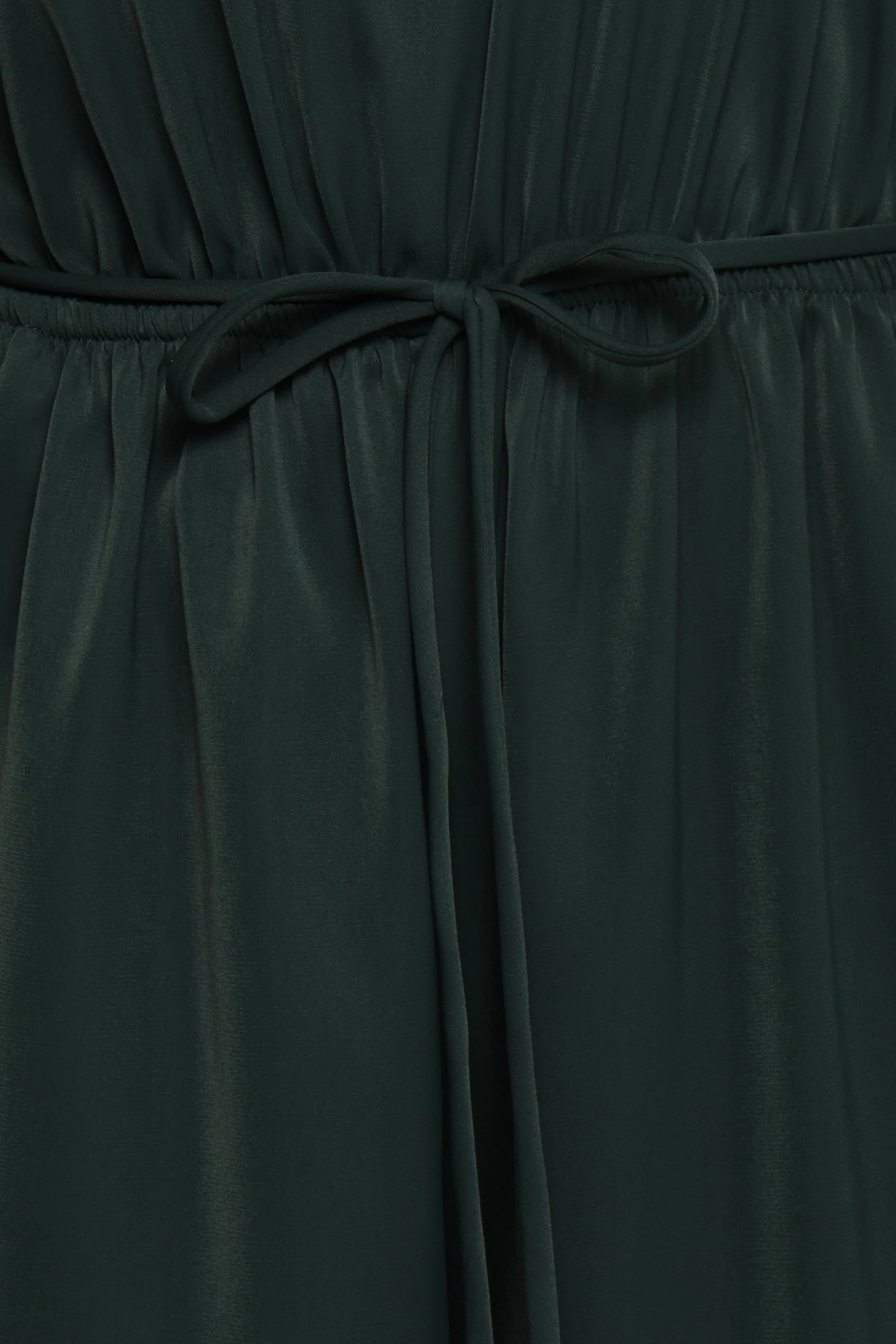 Hedda One Shoulder Jumpsuit - Emerald