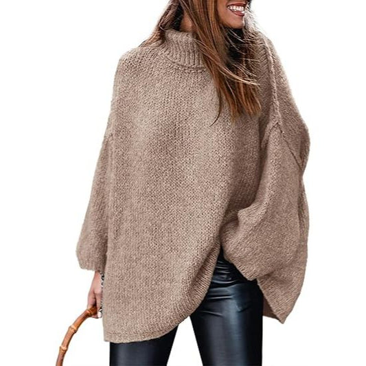 Women's Fall 2025 Turtleneck Oversized Sweater