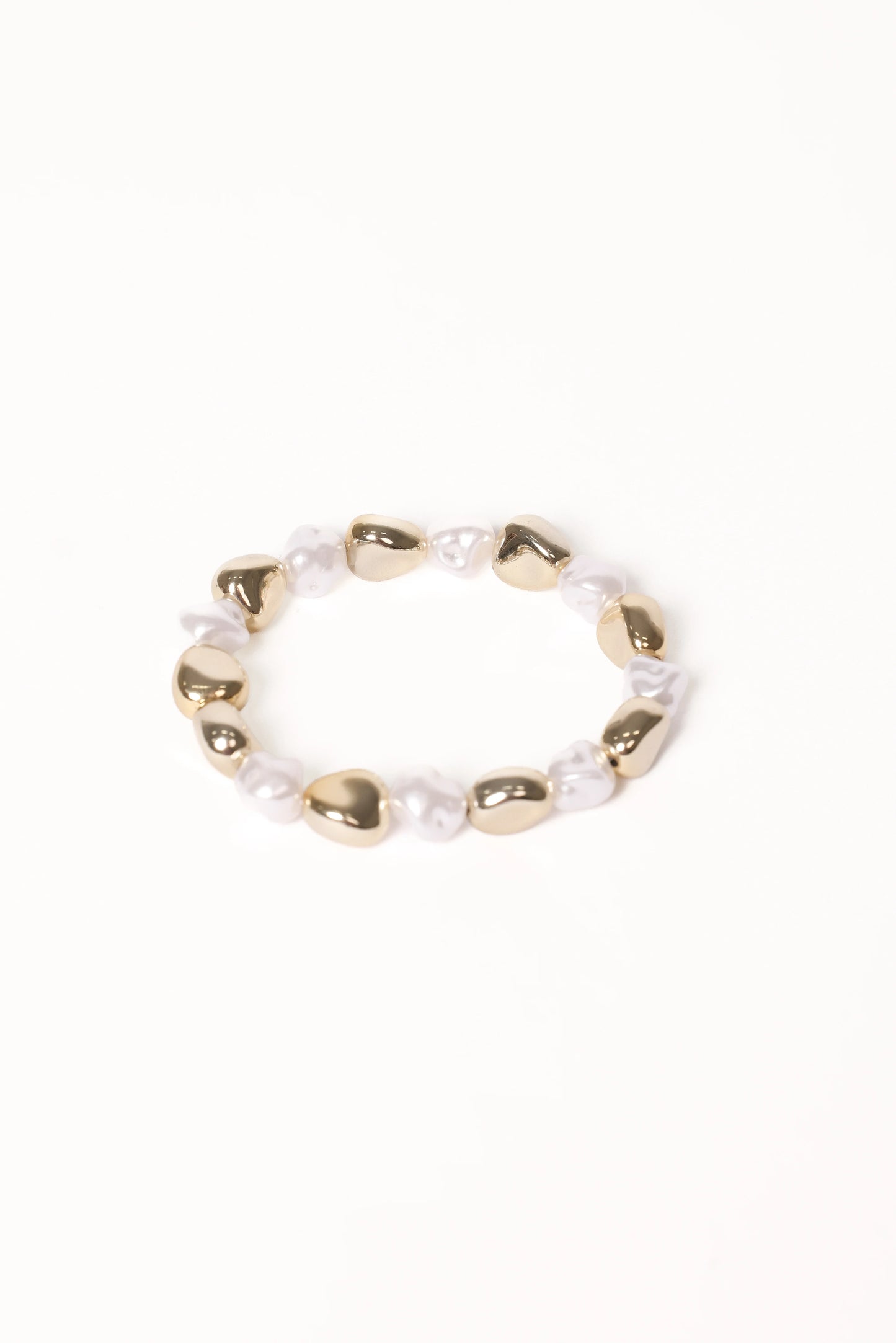 Phoenix Bracelet - Gold/Pearl