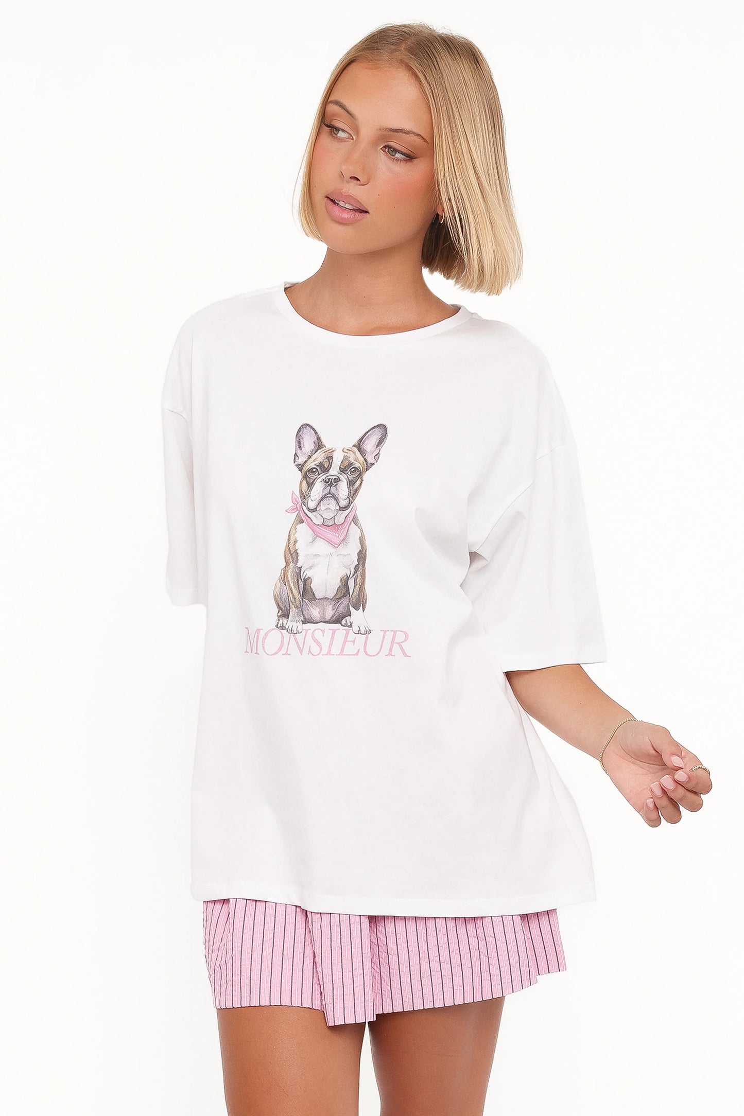 Monsieur Tee - White