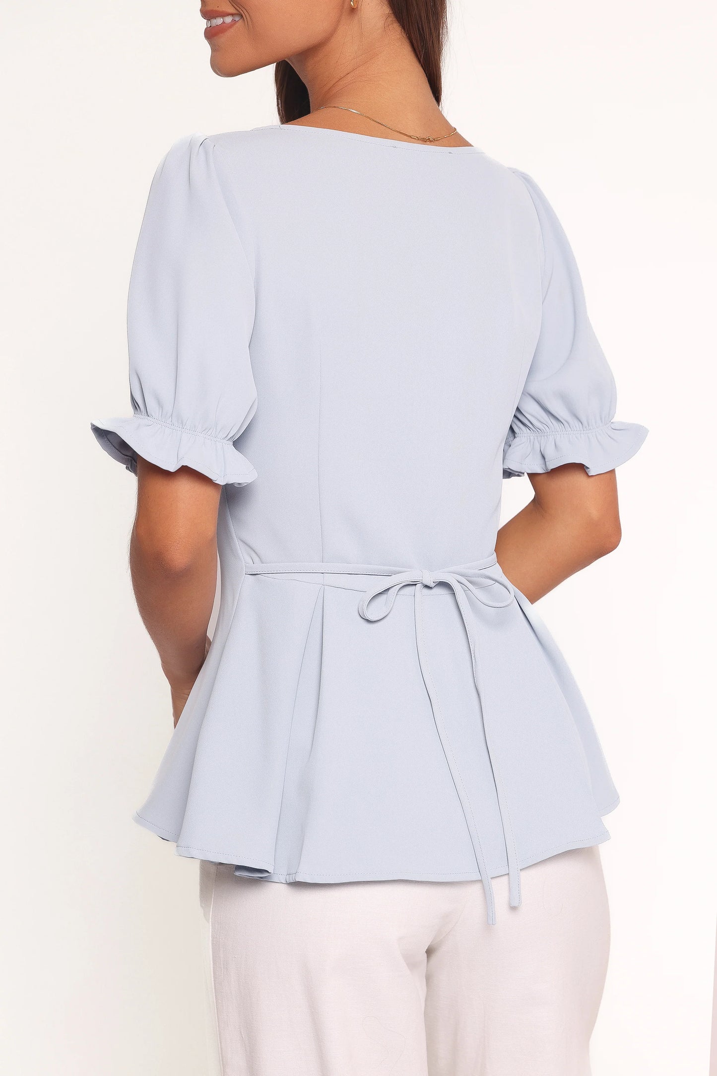 Kameran Top - Pale Blue