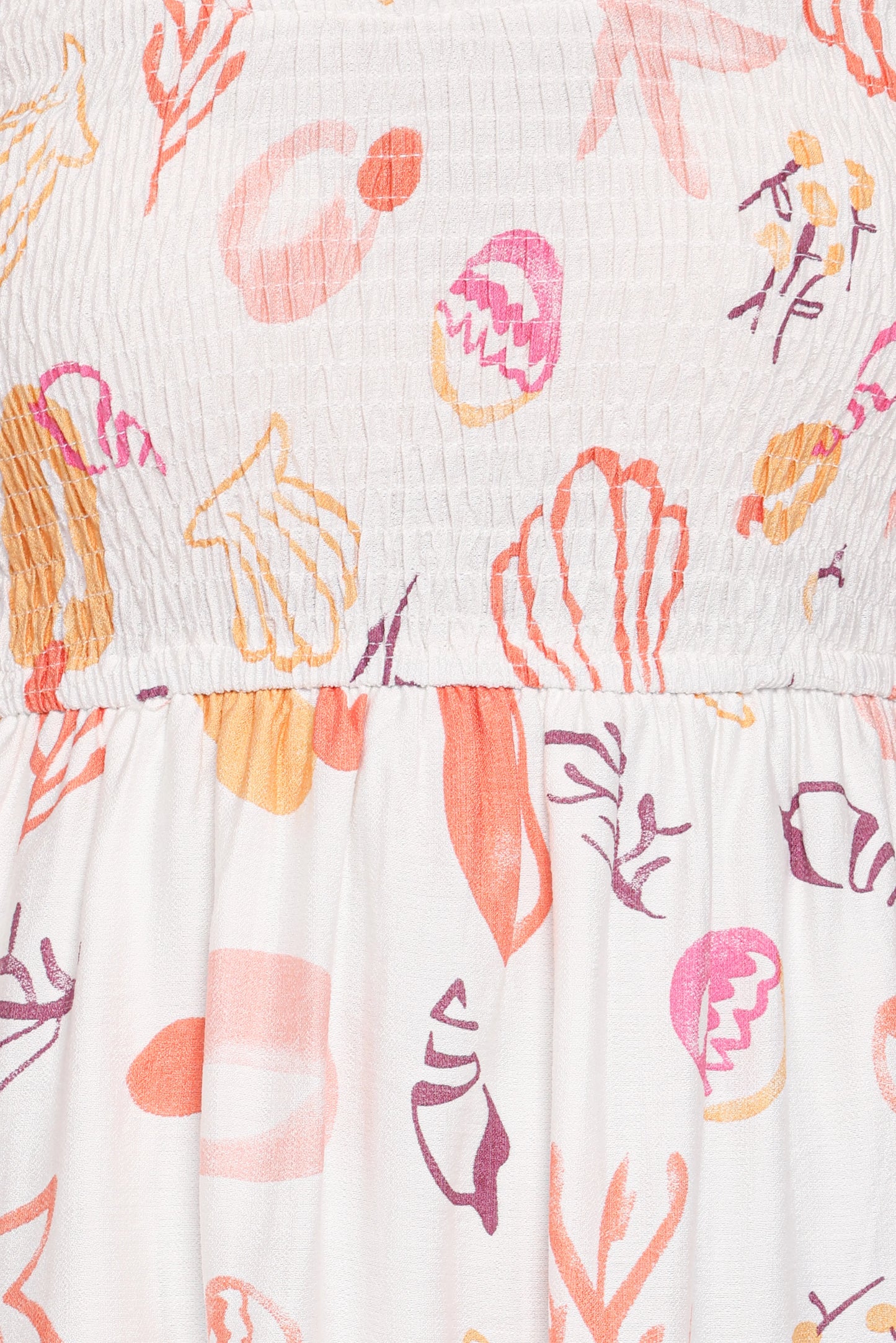Bairbre Maxi Dress - Pink Beach Print