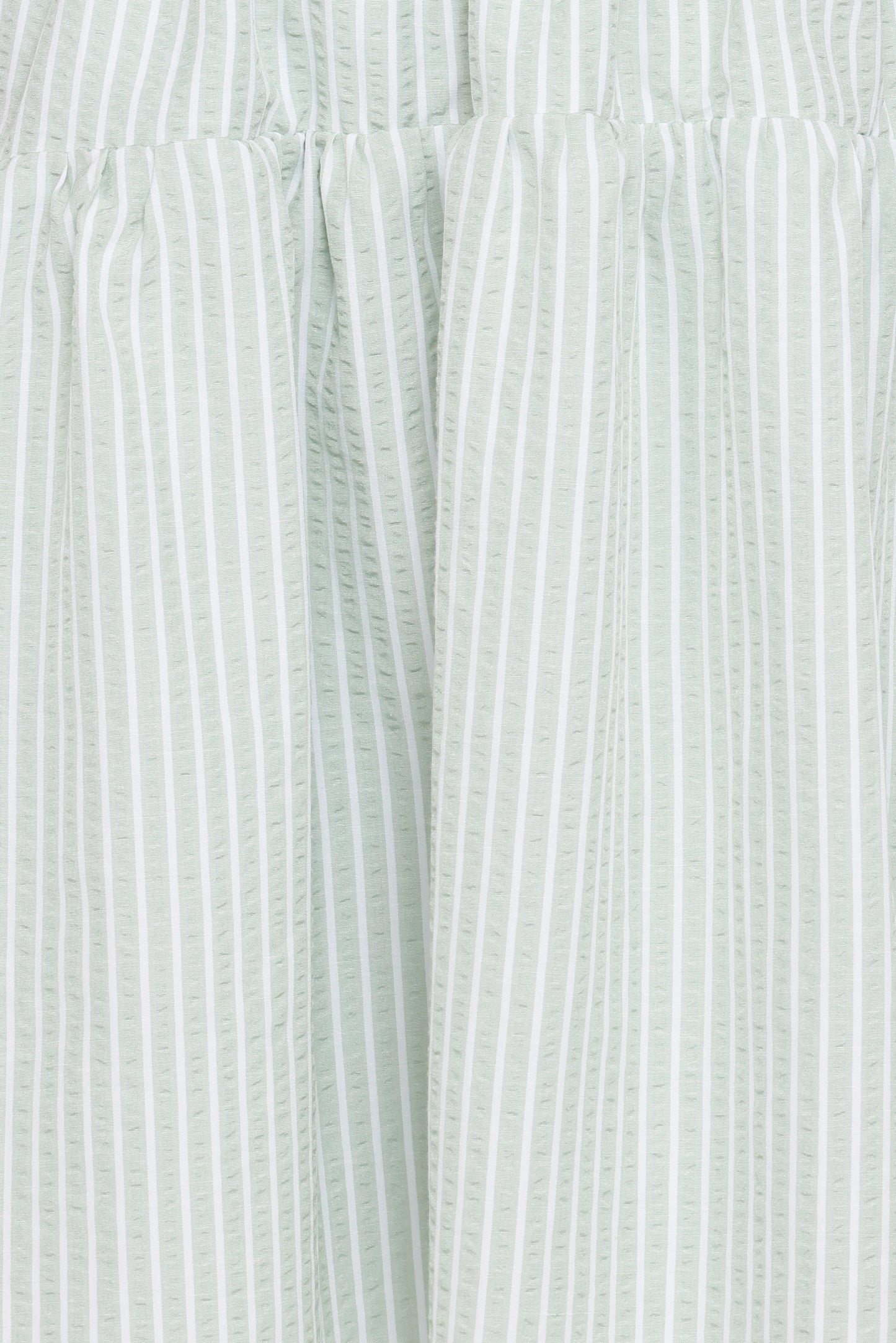 Makayla Mini Dress - Green Stripe