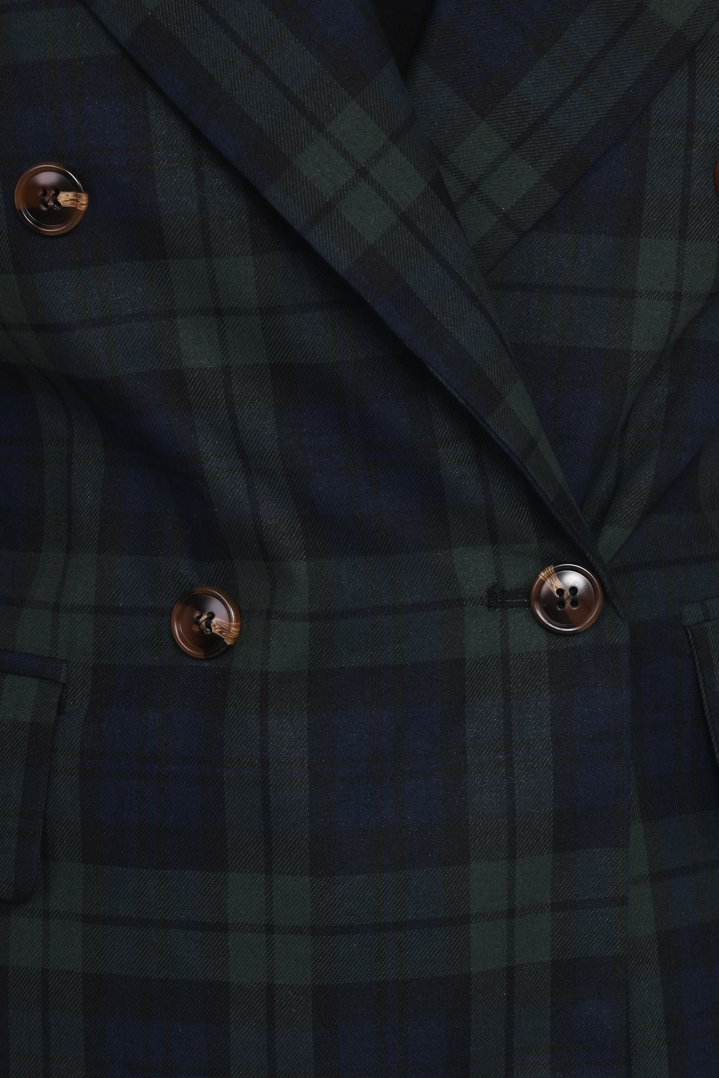 Juliette Blazer - Green Plaid