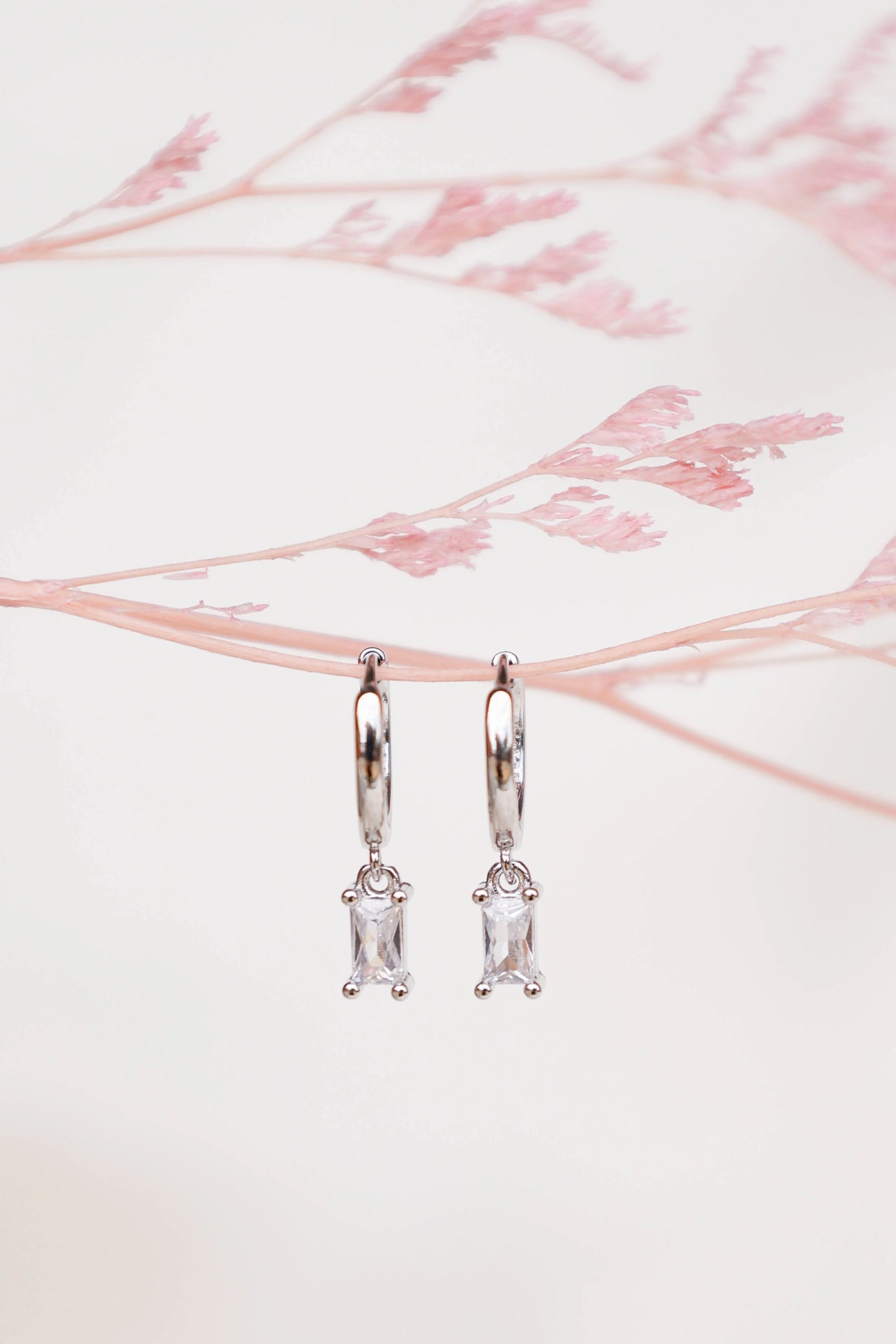 Sadie Drop Earrings - Silver