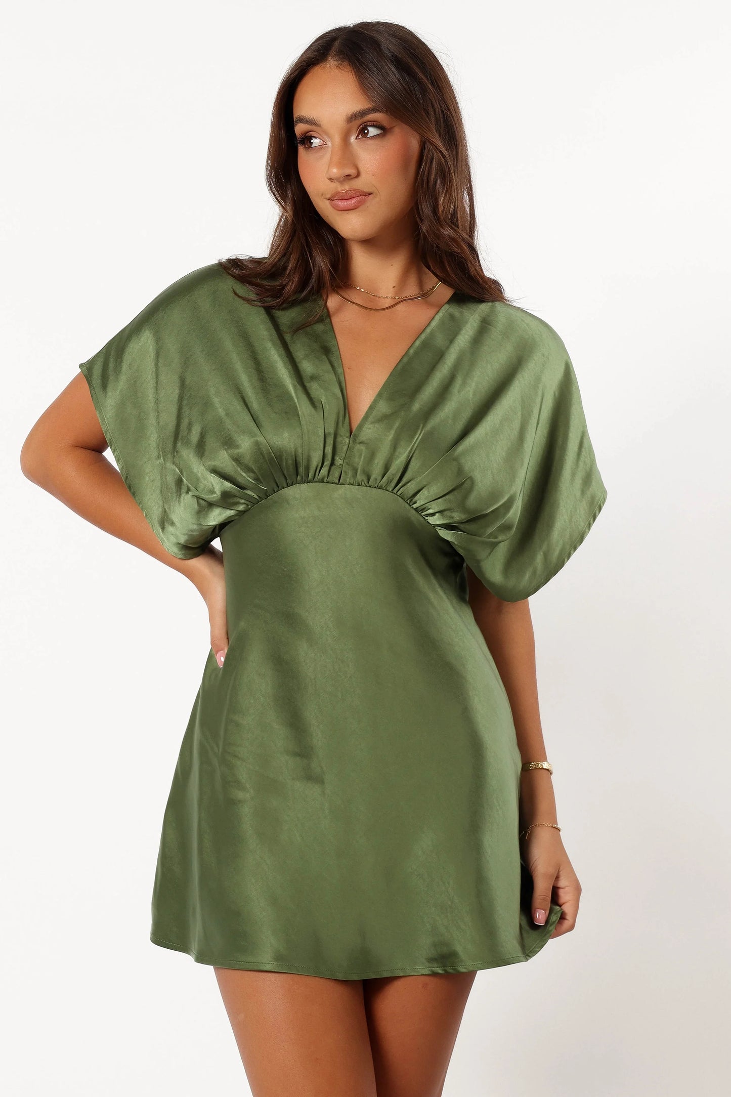 Ricki Mini Dress - Peridot