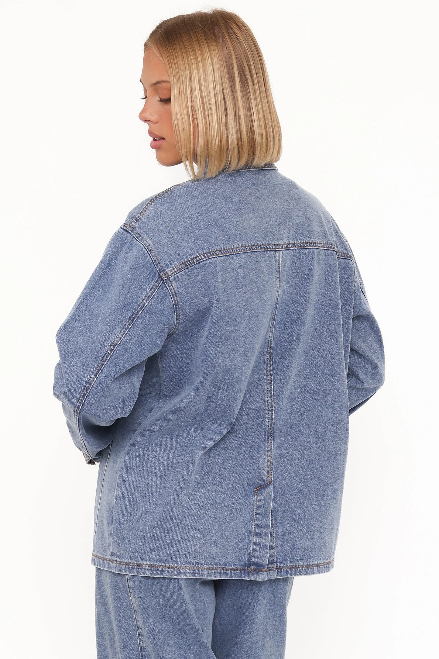 Remy Denim Utility Jacket - Medium Wash