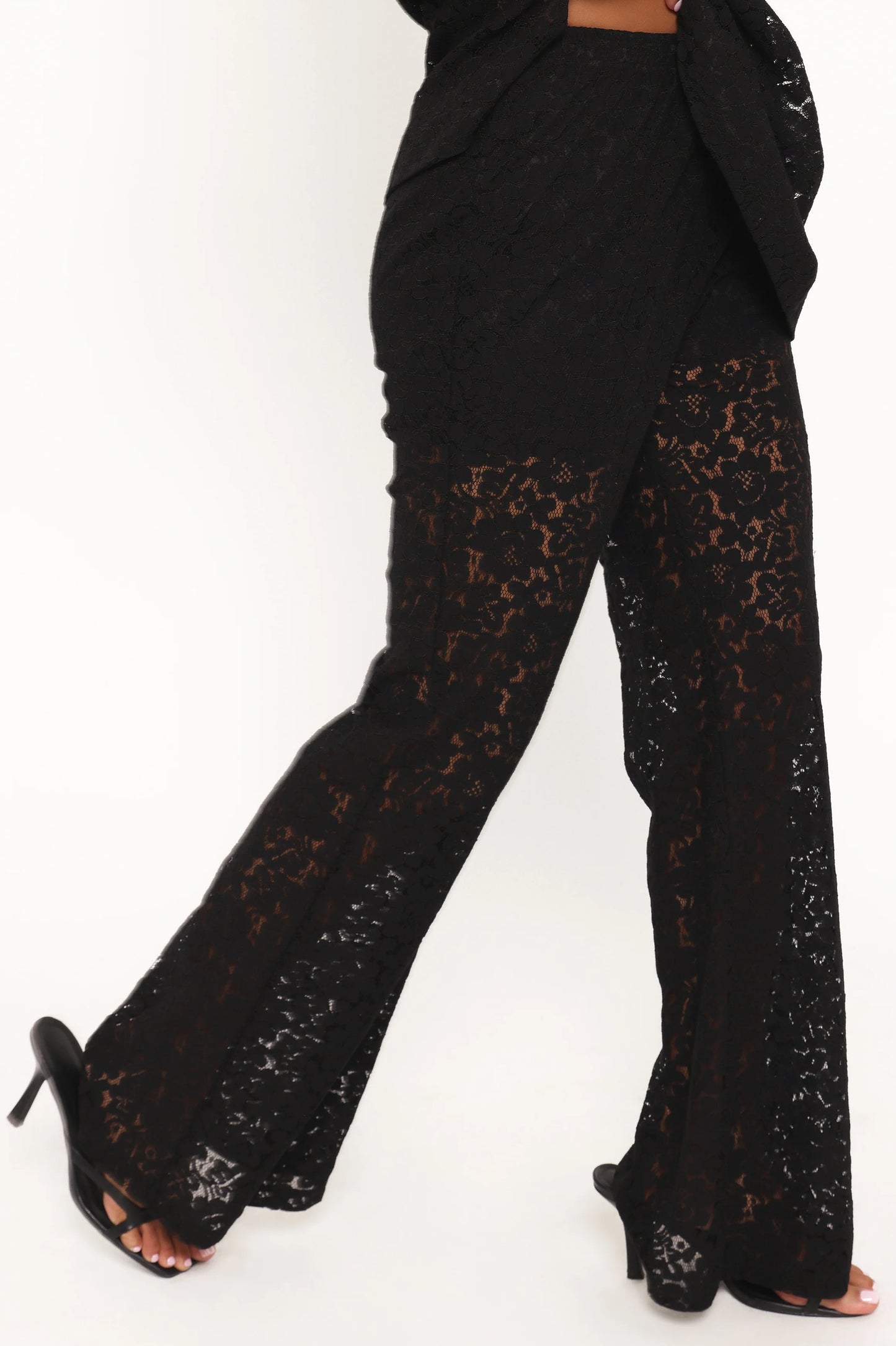 Sammy Embroidered Set - Black