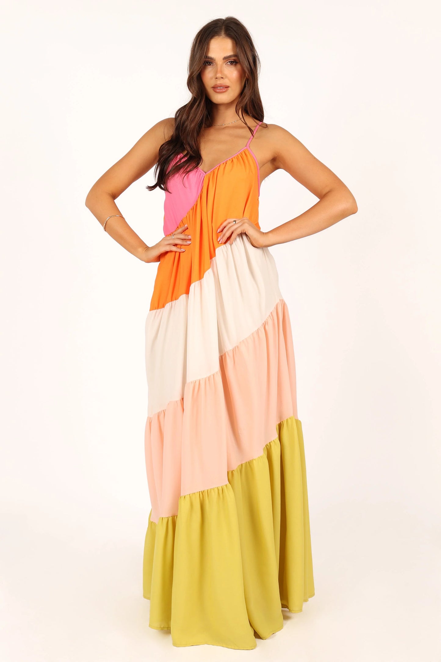 Tallulah Tiered Maxi Dress - Multi