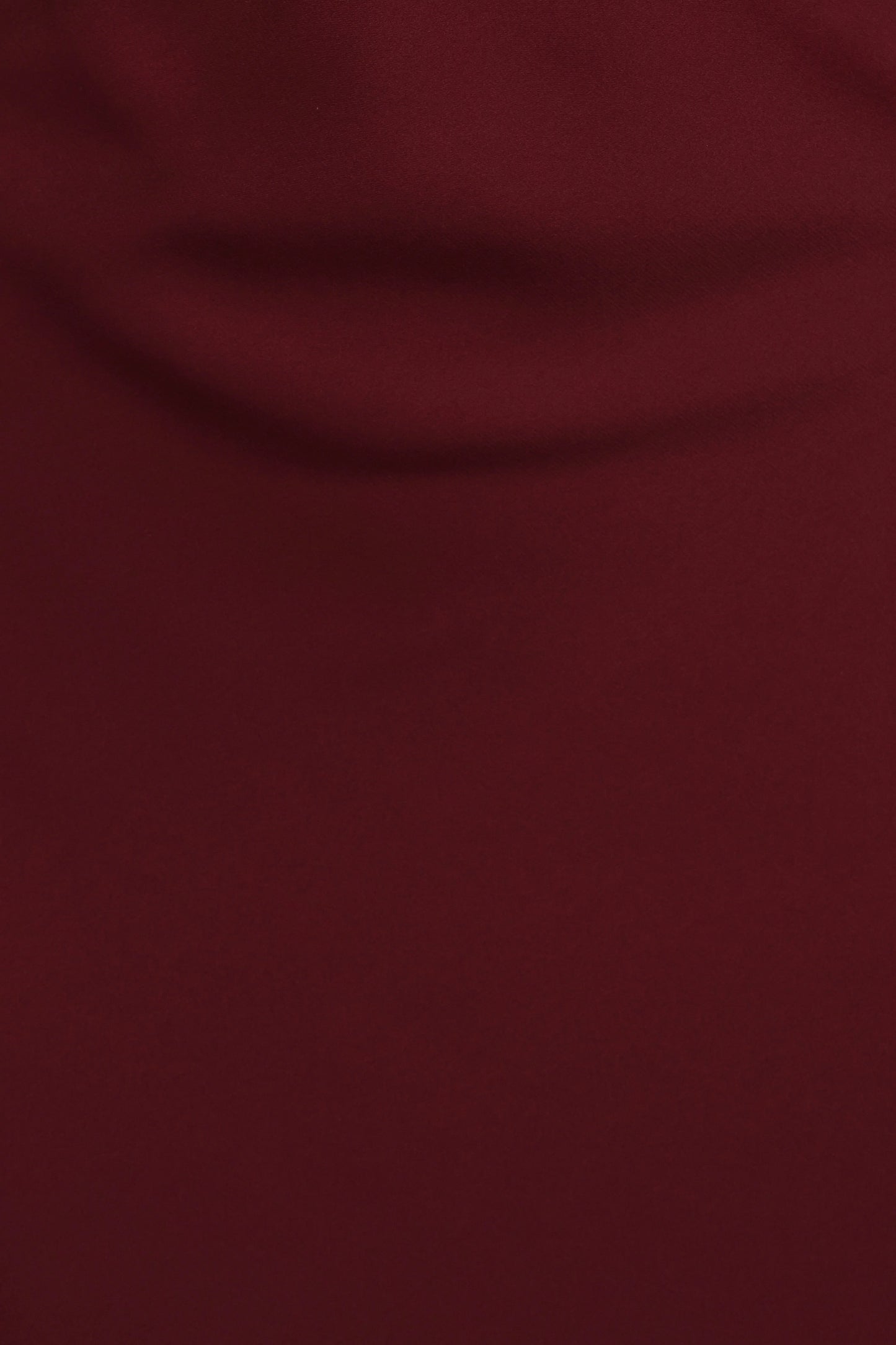 Nellie Satin Midi Skirt - Burgundy