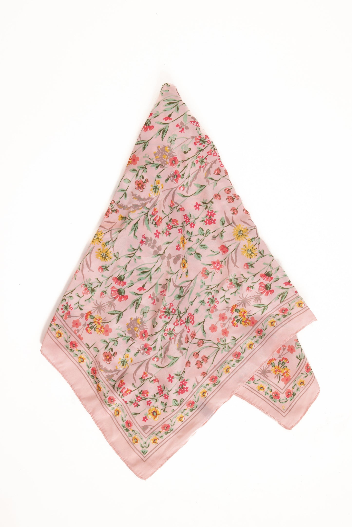 Kaylie Scarf - Pink Floral