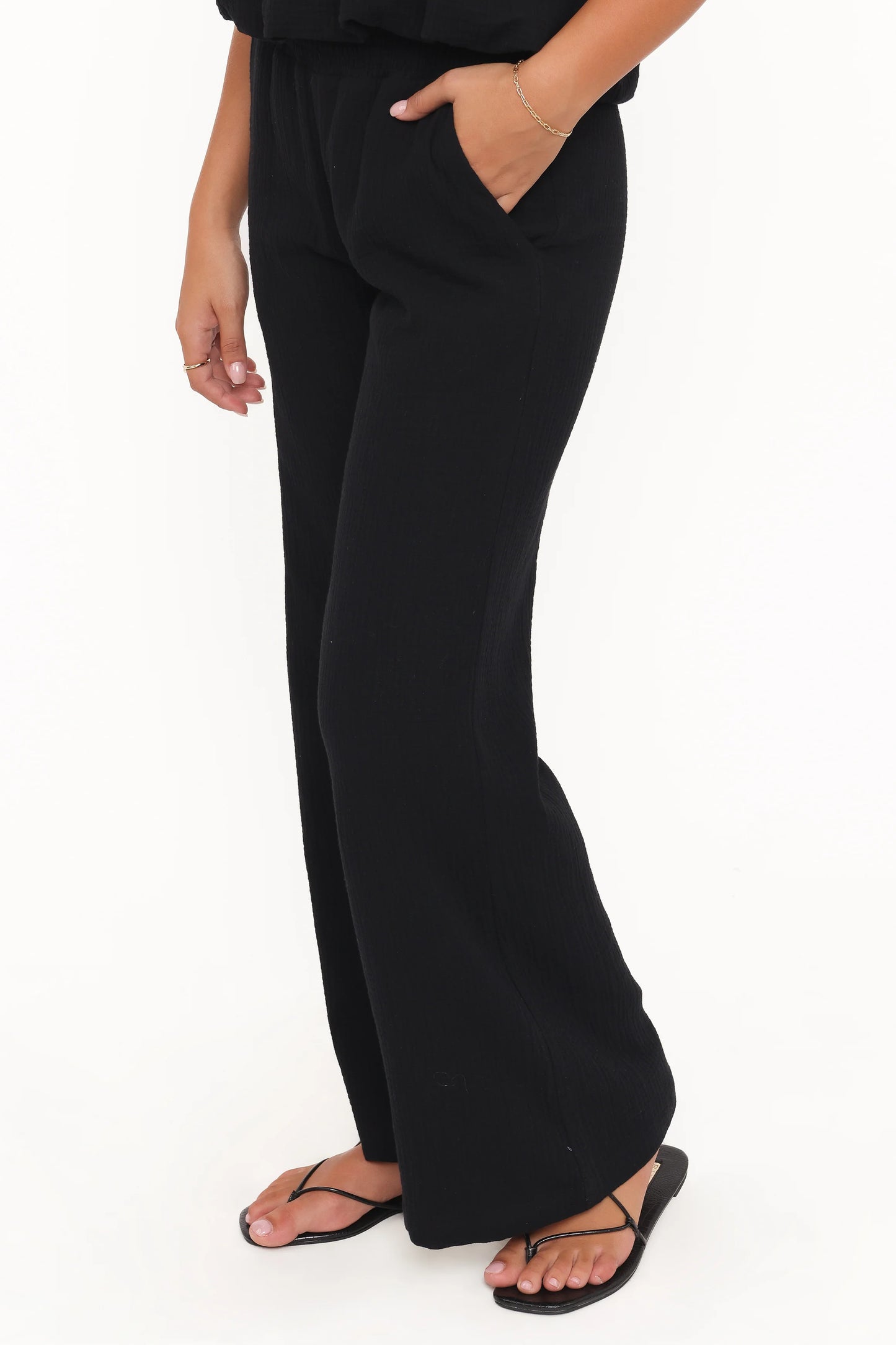 Olivia Pant Set - Black