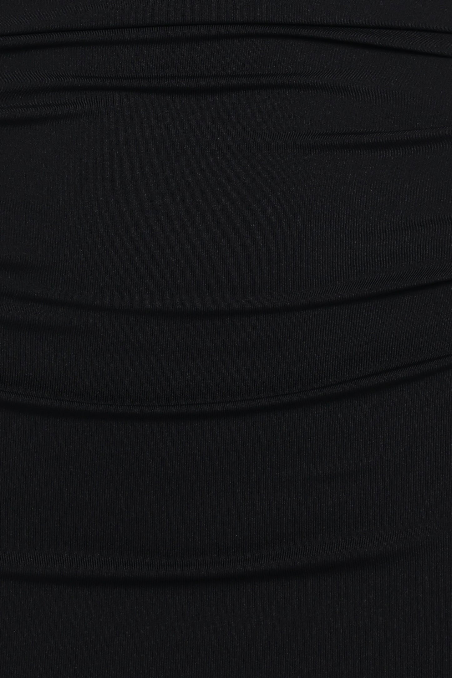 Ondine Off Shoulder Midi Dress - Black