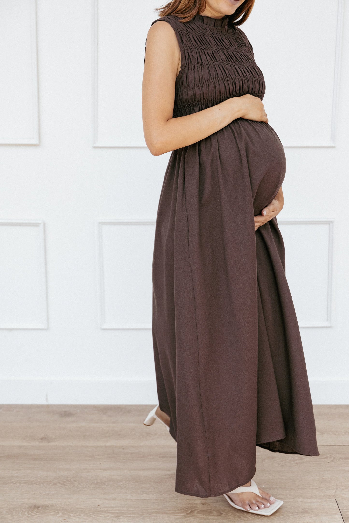 Lanna Maxi Dress - Chocolate