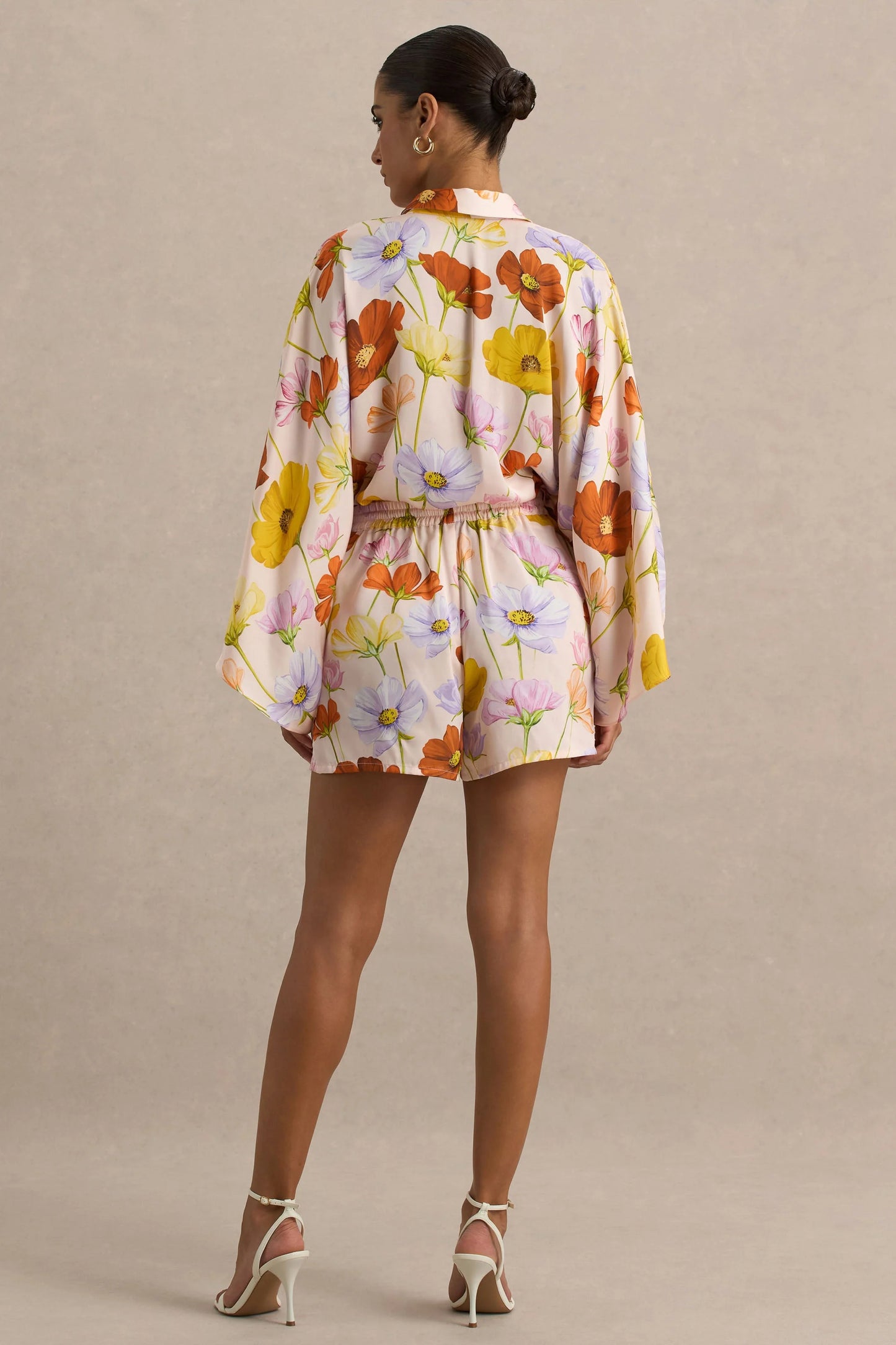 Sovran Bright Floral Print Shorts