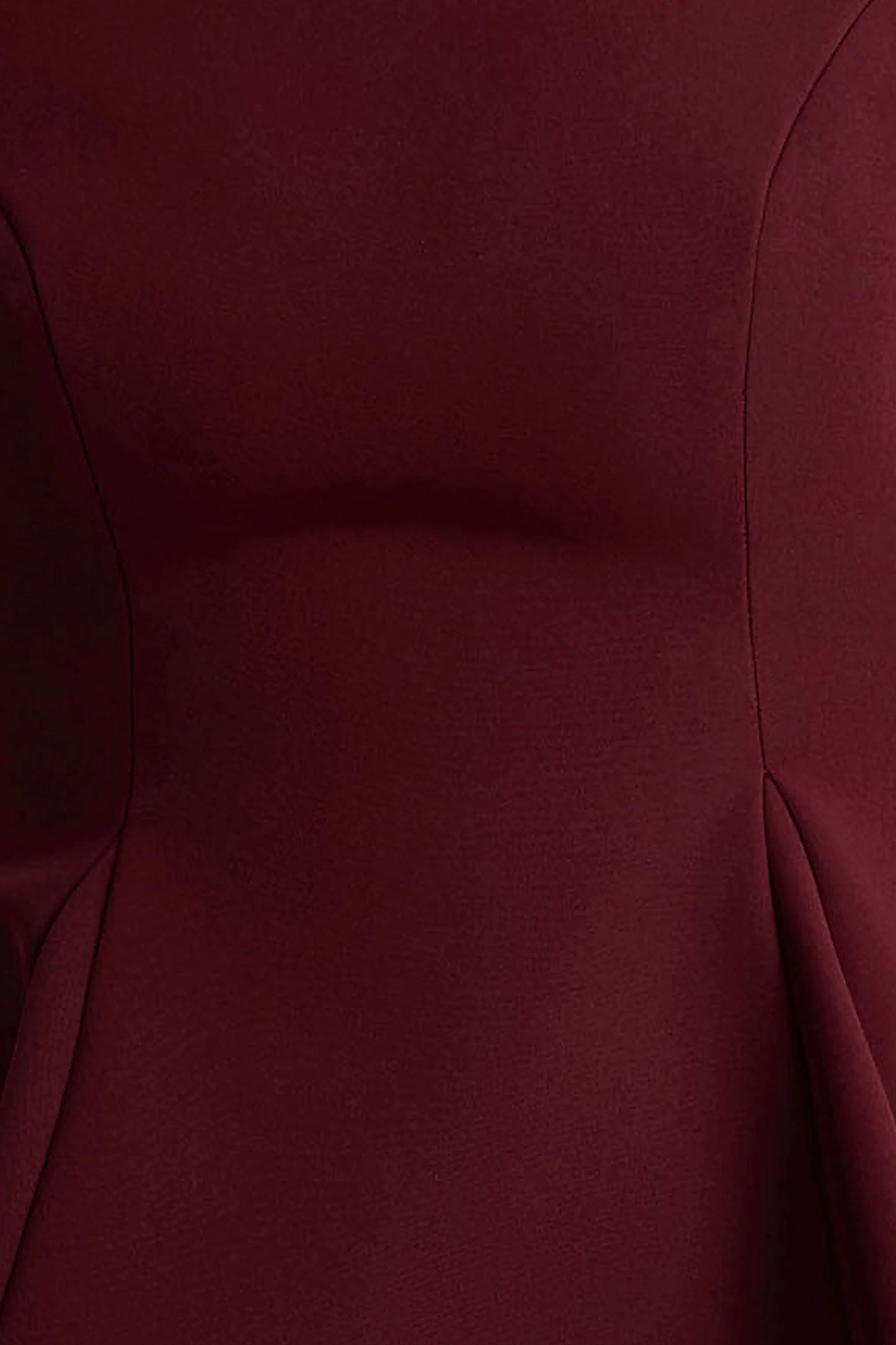 Eletta Burgundy Embellished Crew-Neck Mini Dress