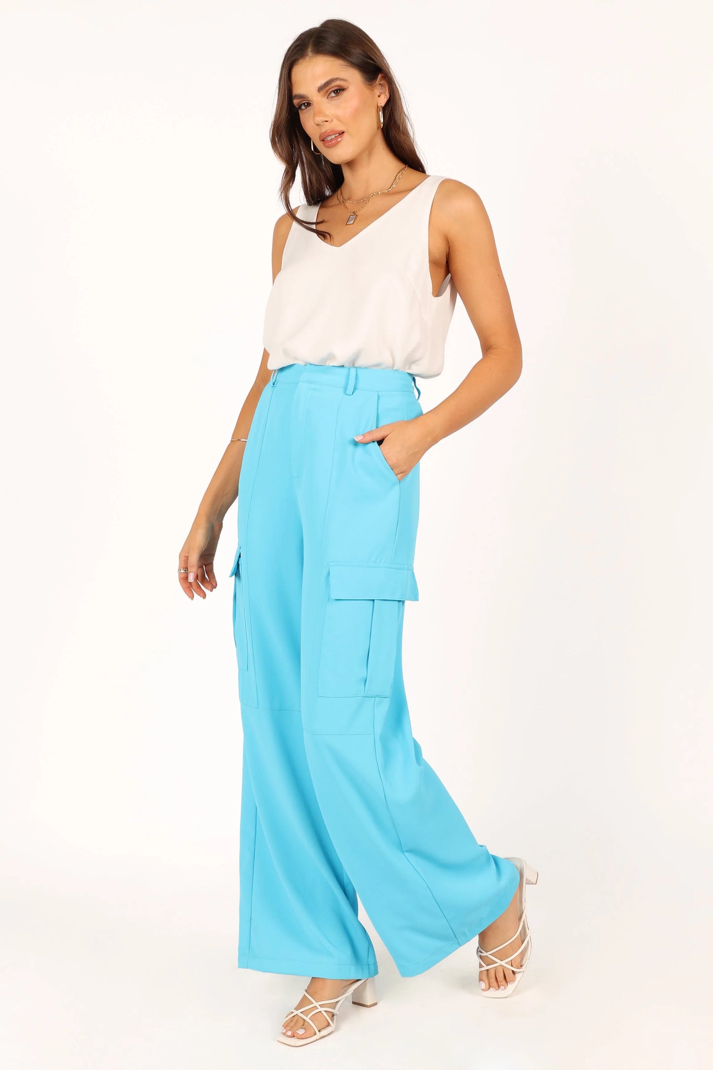 Trinny Pant - Ocean Blue