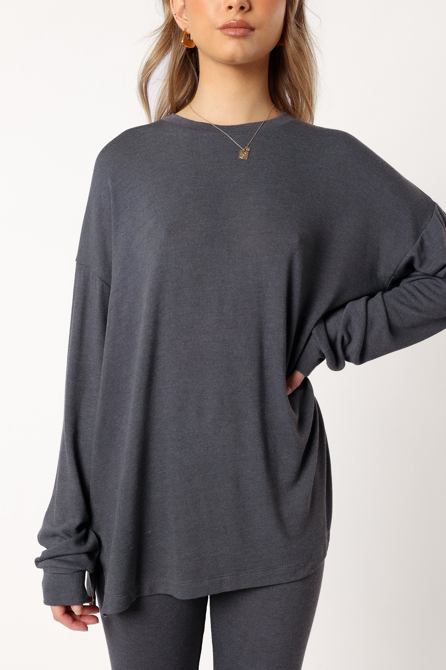 Margo Two Piece Set - Charcoal
