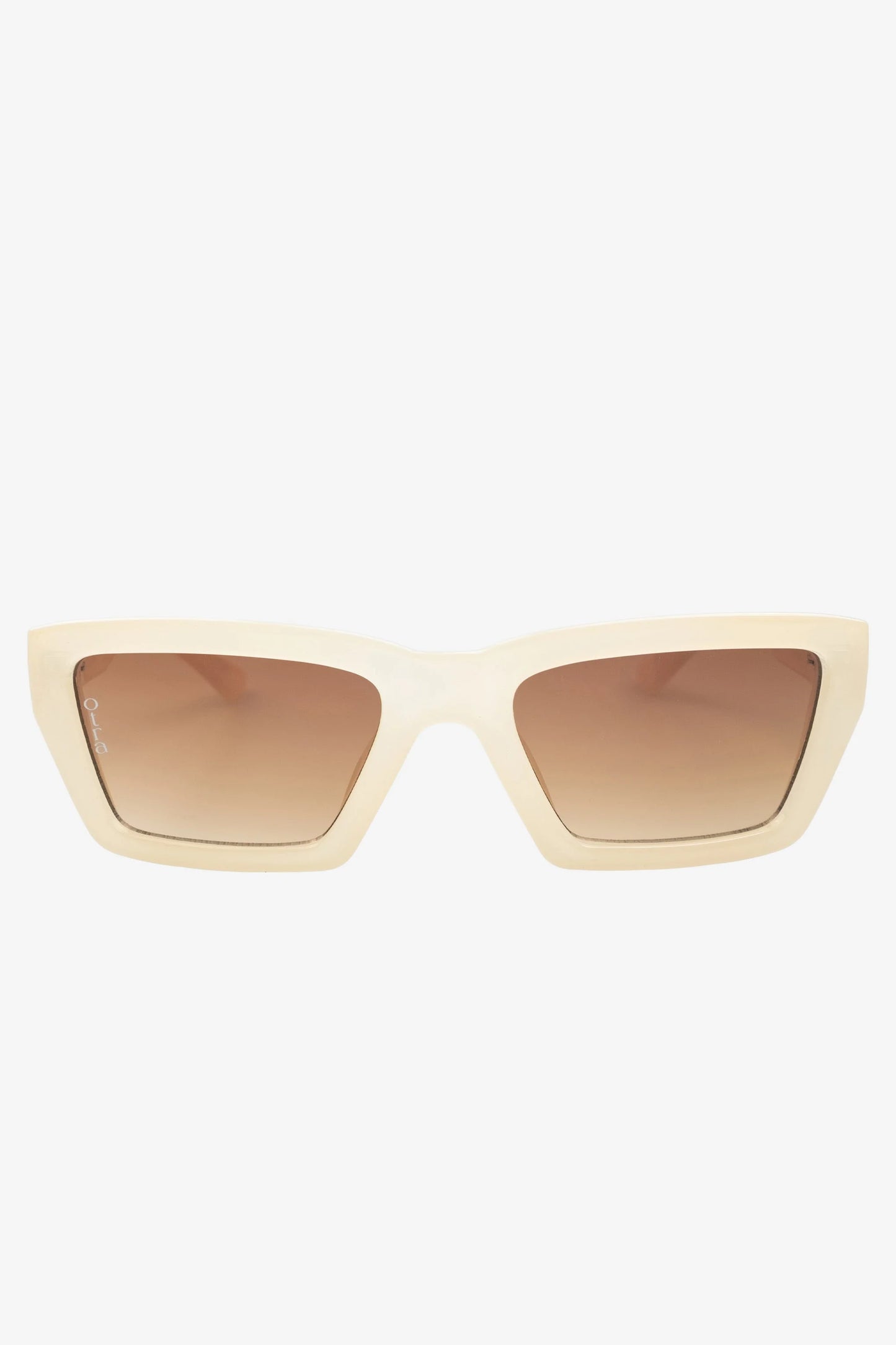 Fairfax Otra Ivory Square Brown Tinted Sunglasses