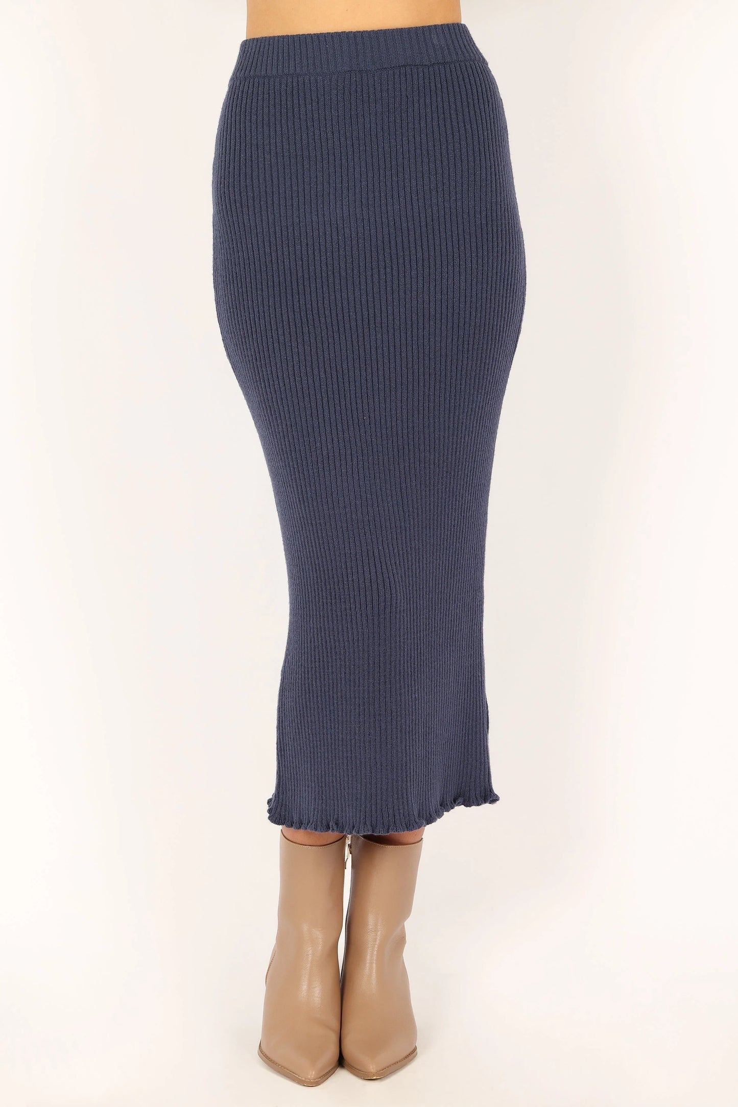 Payton Knitted Set - Navy