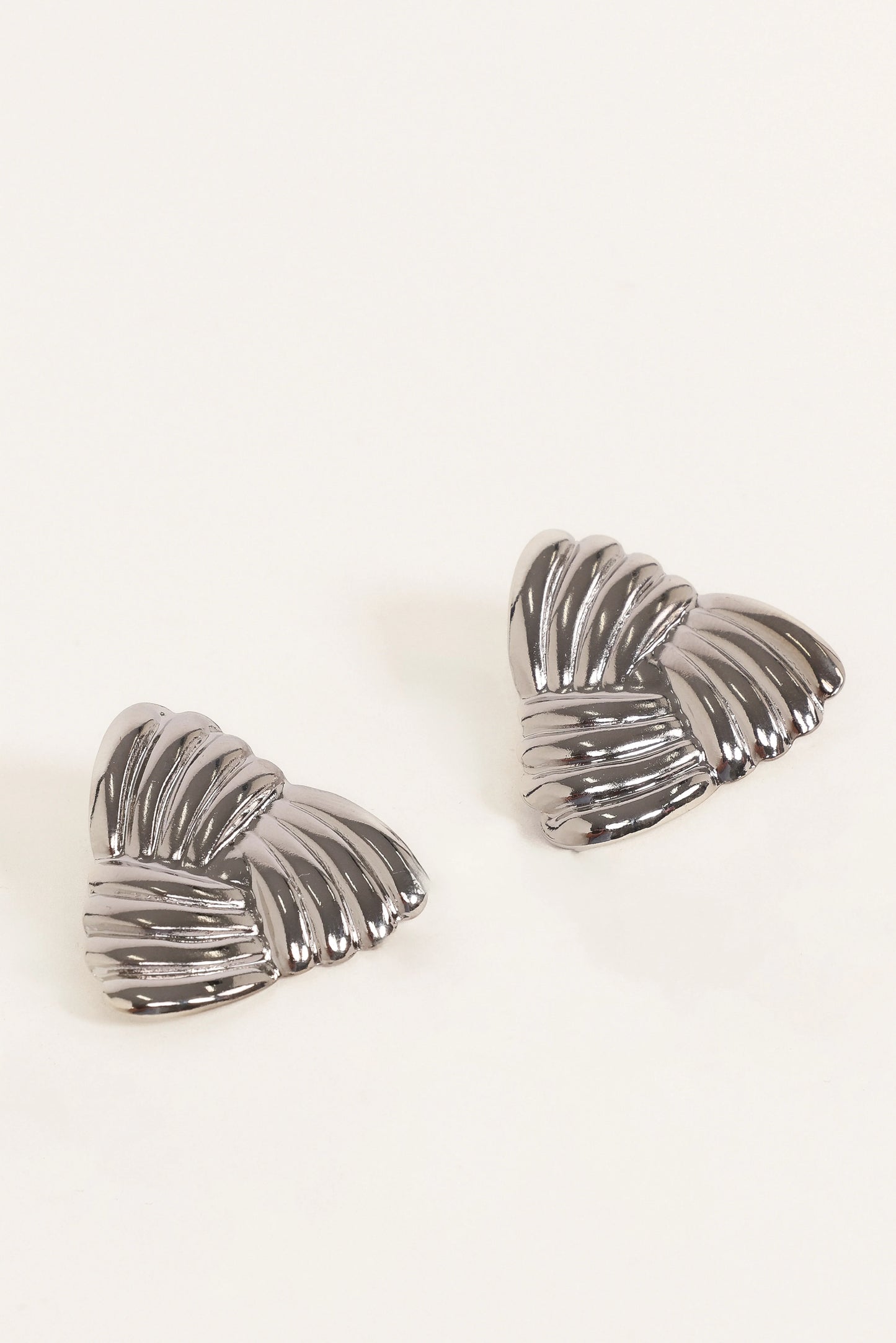 Katana Earrings - Silver