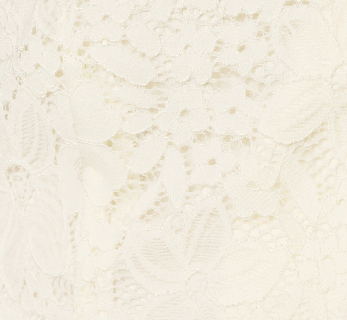 Puff Sleeve Lace Ruffle Peplum Top In Ivory