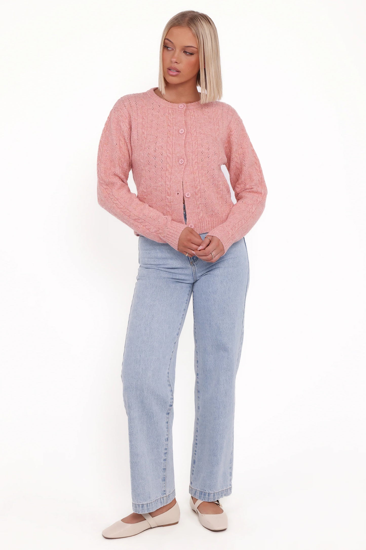 Bonnie Cardigan - Pink