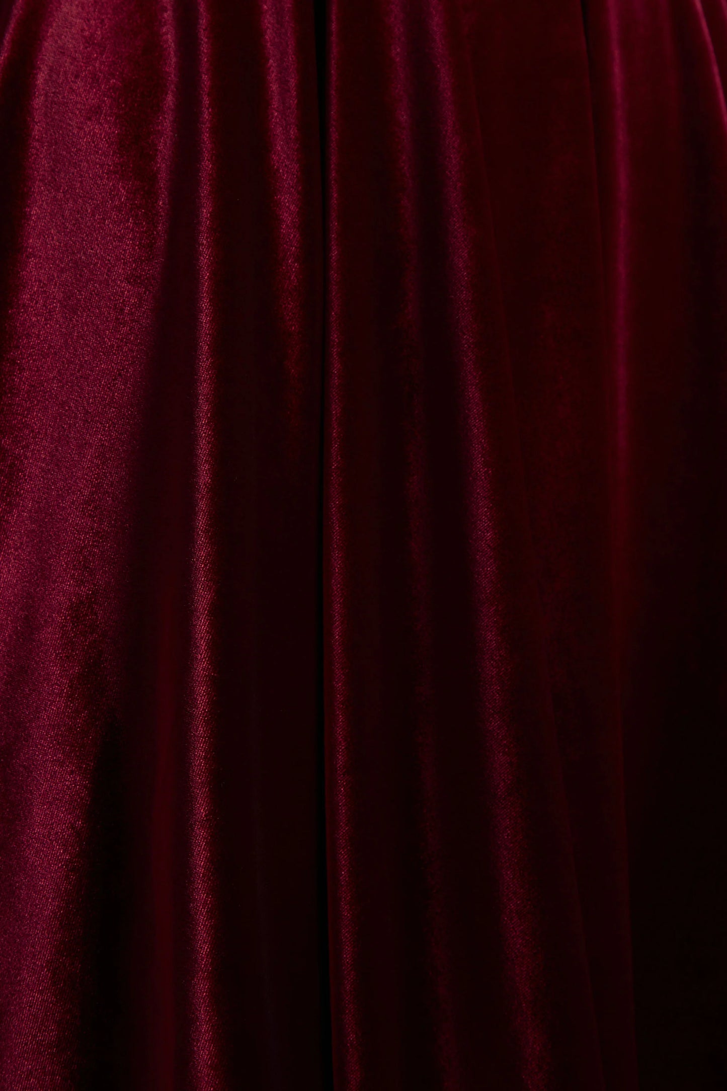 Roxanne Burgundy Velvet Square-Neck Mini Dress