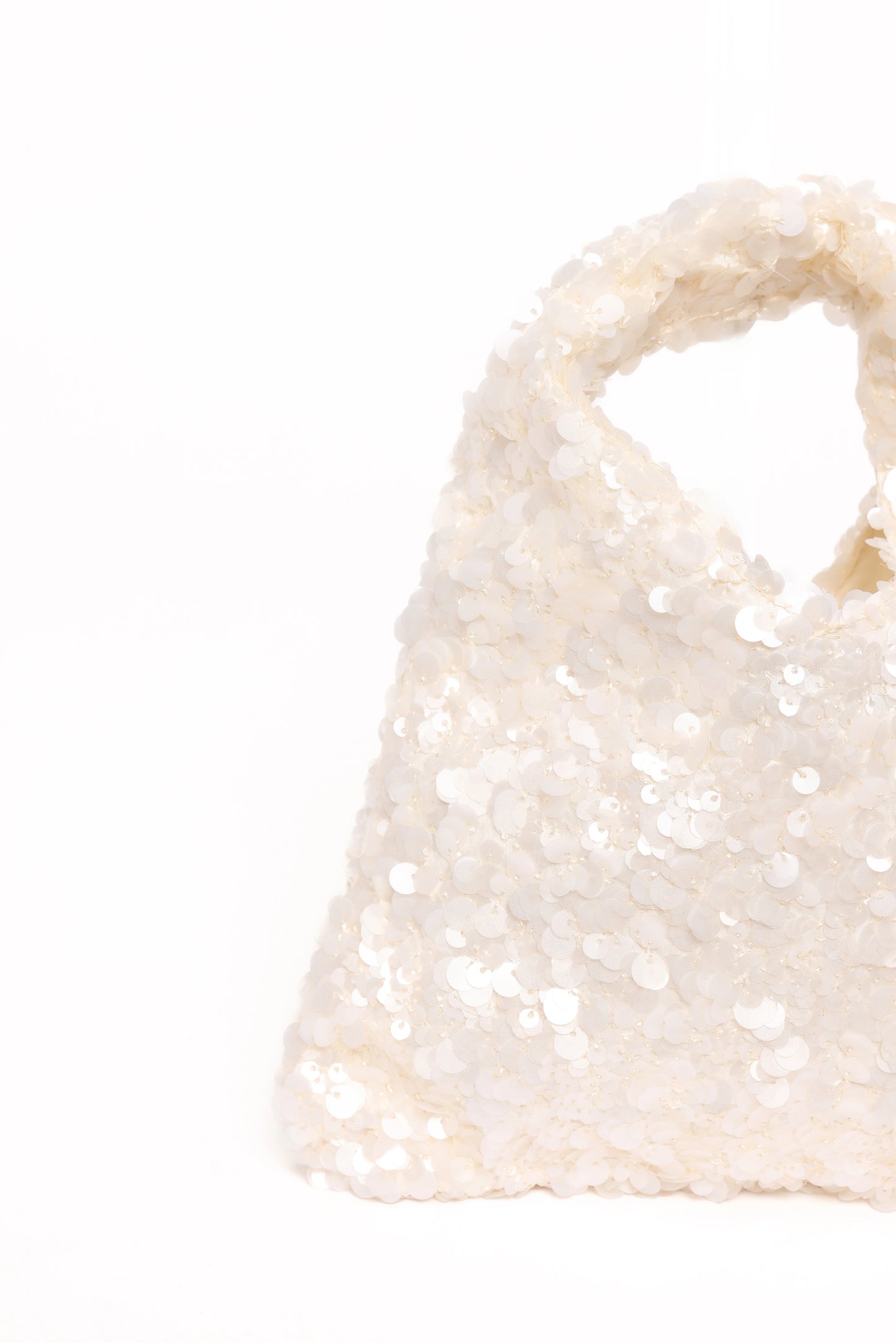 Ashlyn Sequin Bag - Champagne