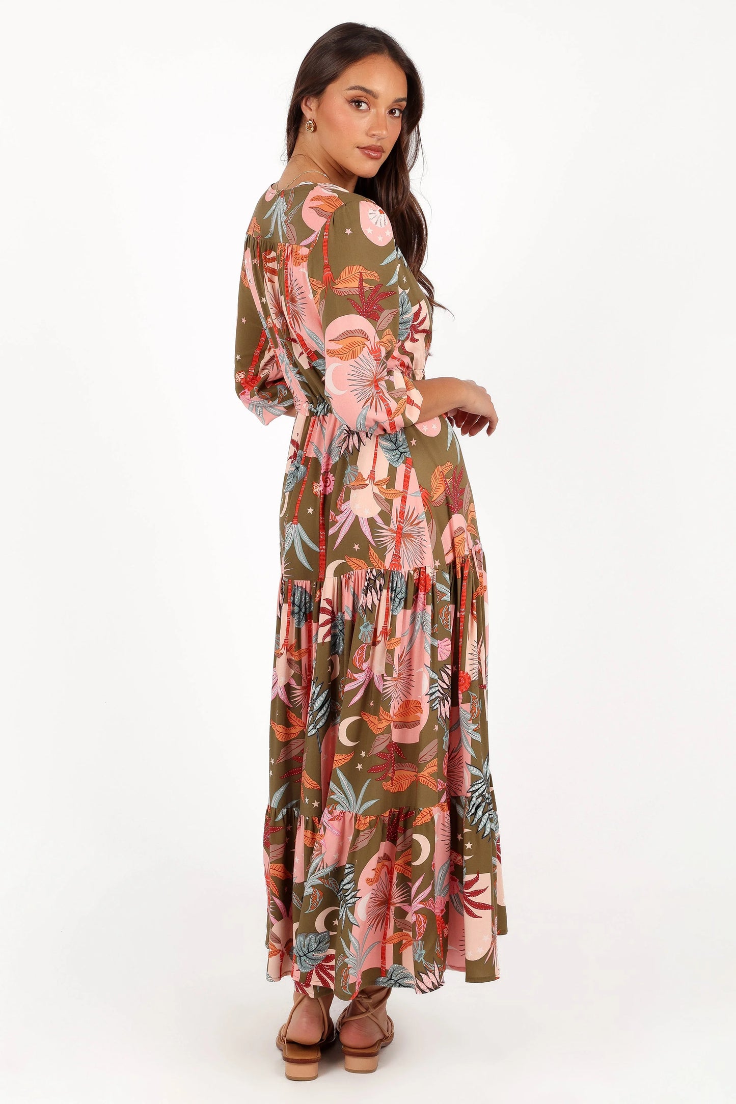 Kelda Dress - Green Multi