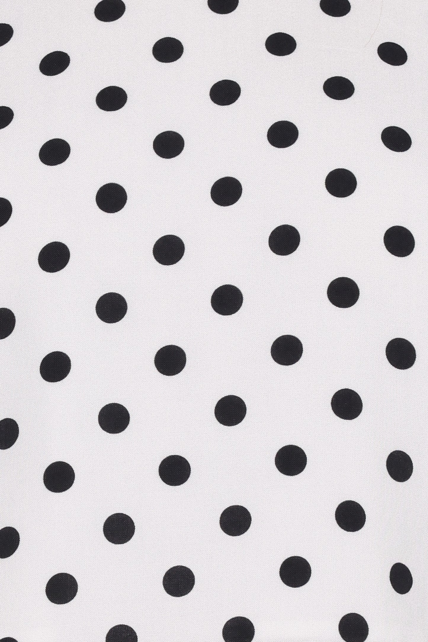 Michelle Short Set - White/Black Polka Dot
